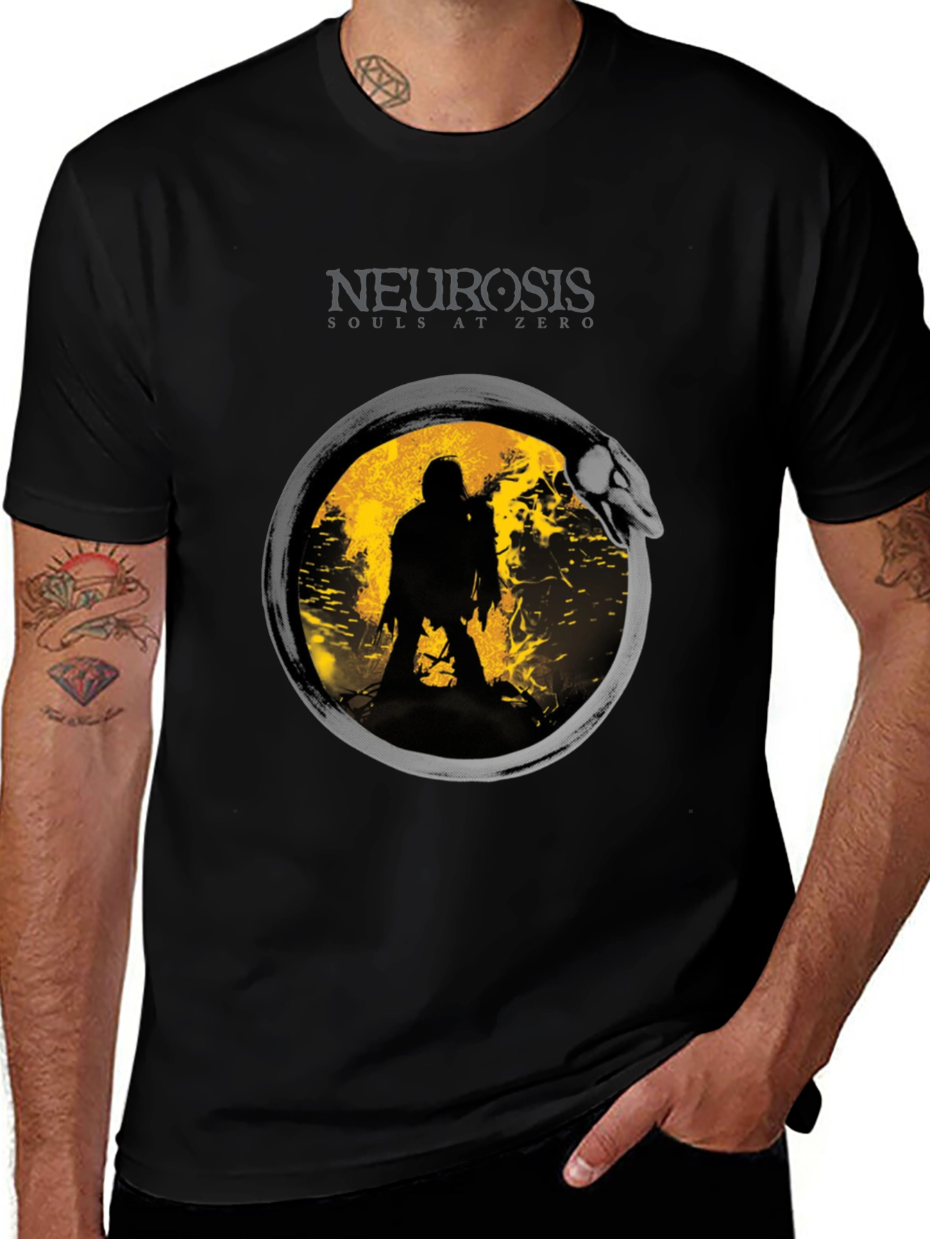 Variant 28 of Neurosis Souls at Zero Graphic Tee - Black
