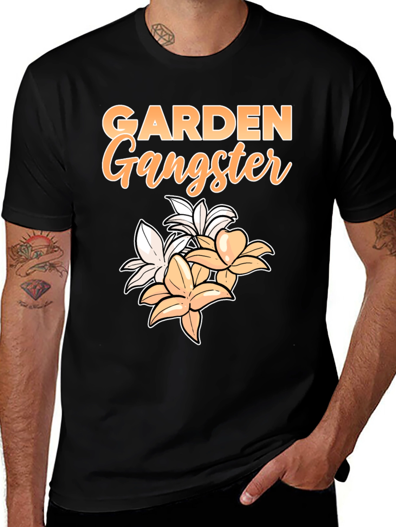 Variant 7 of Garden Gangster Graphic T-Shirt