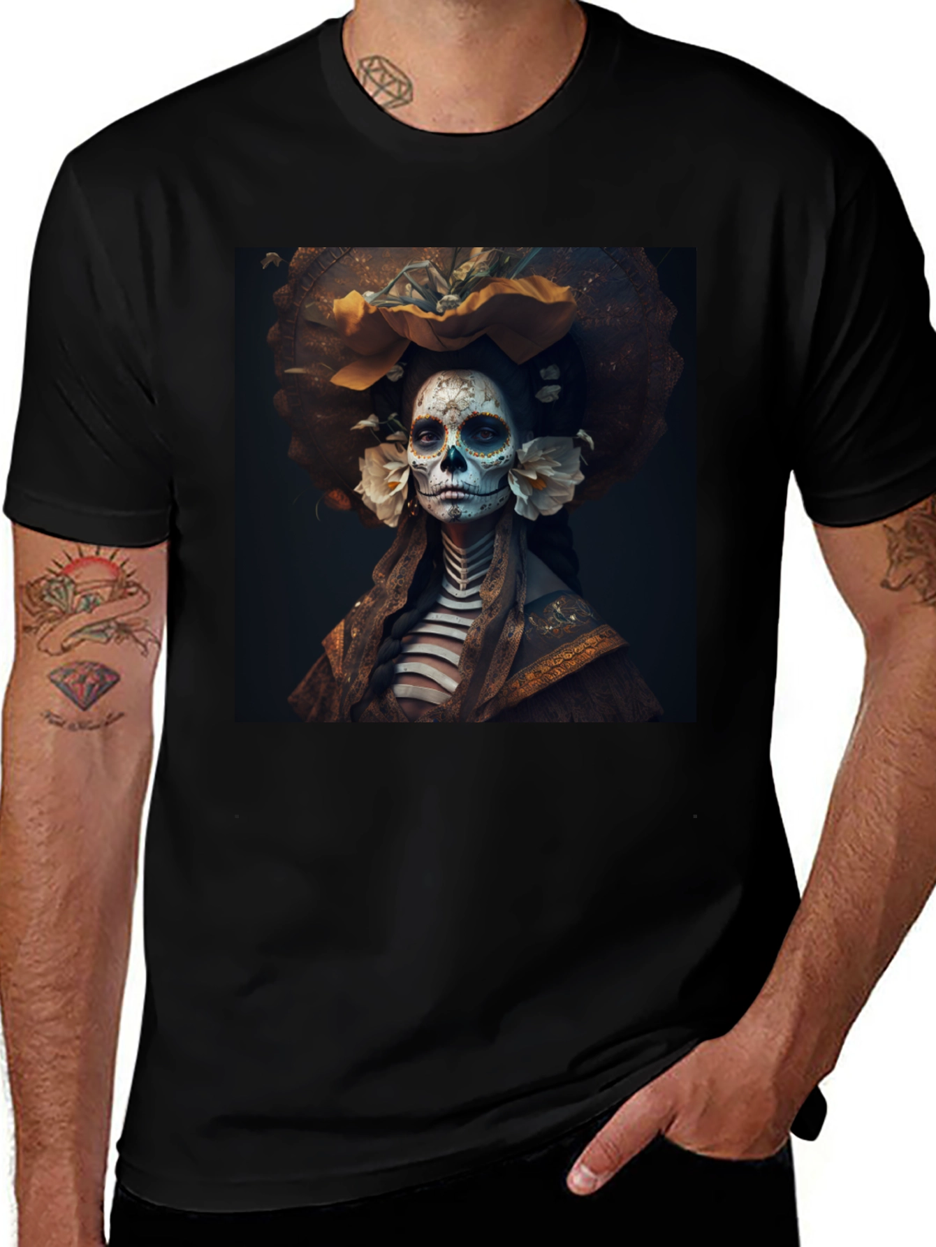 Variant 20 of Day of the Dead Graphic Tee