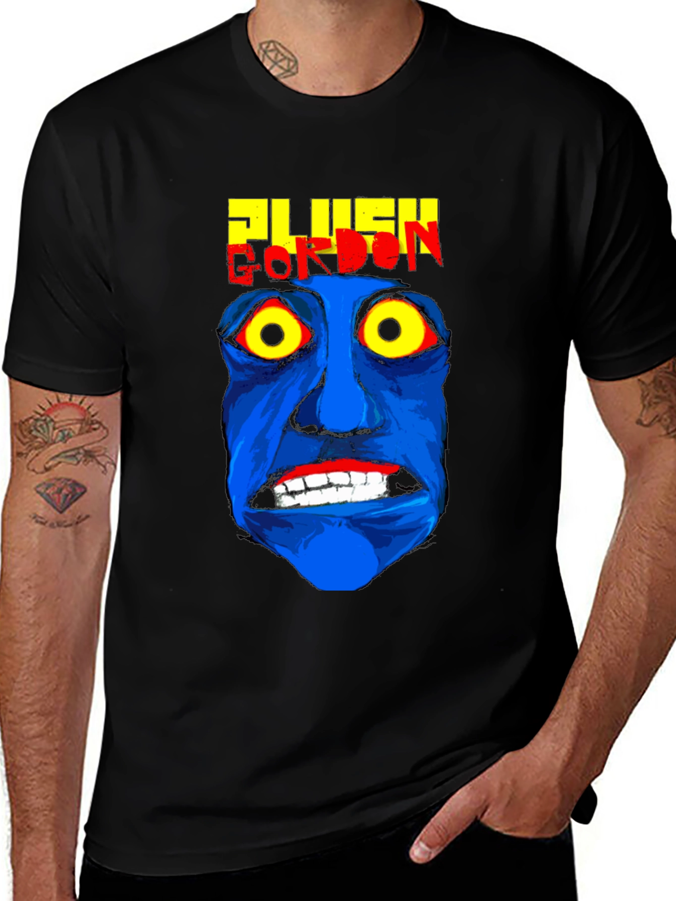 Variant 22 of Plush Gordon T-Shirt - Bold Graphic Tee