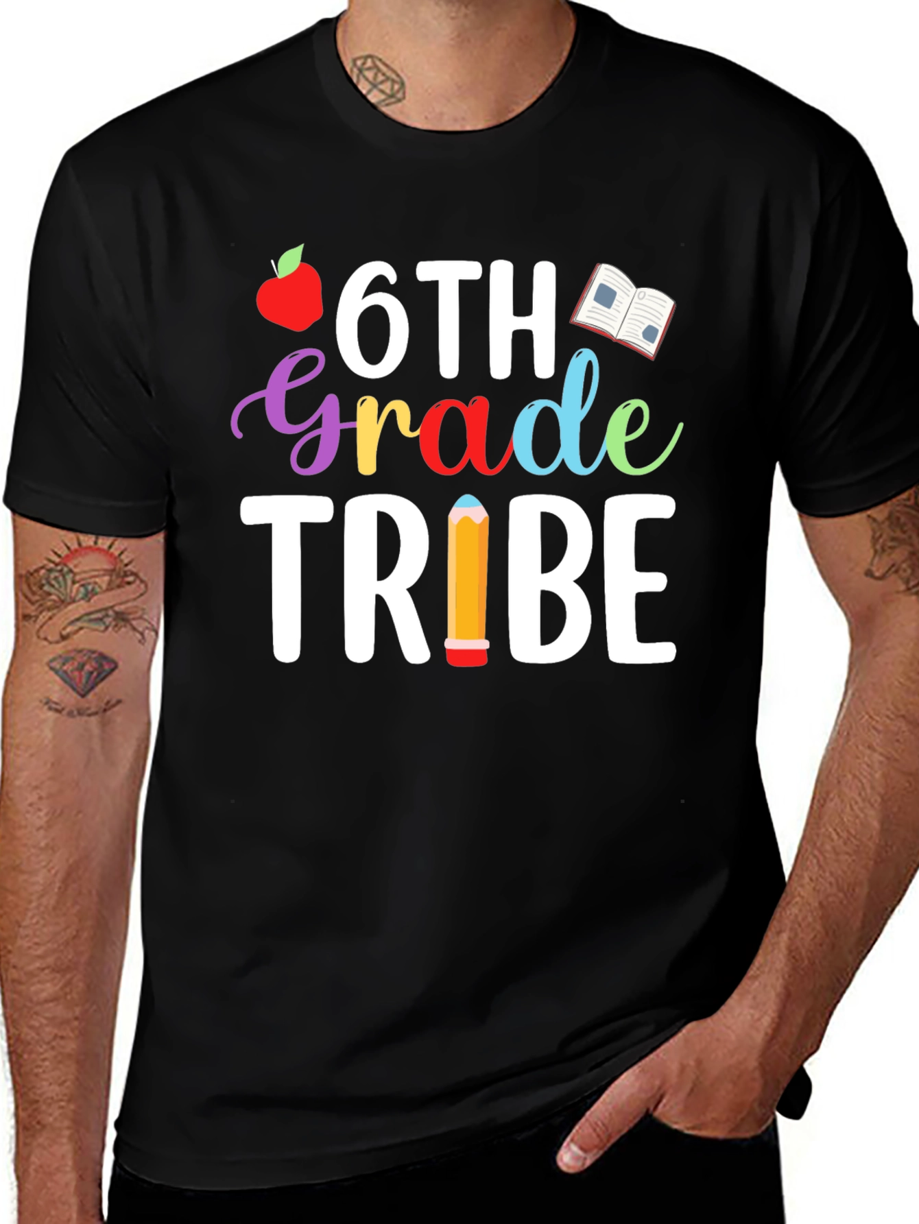 6th Grade Tribe T-Shirt - Back to School Tee