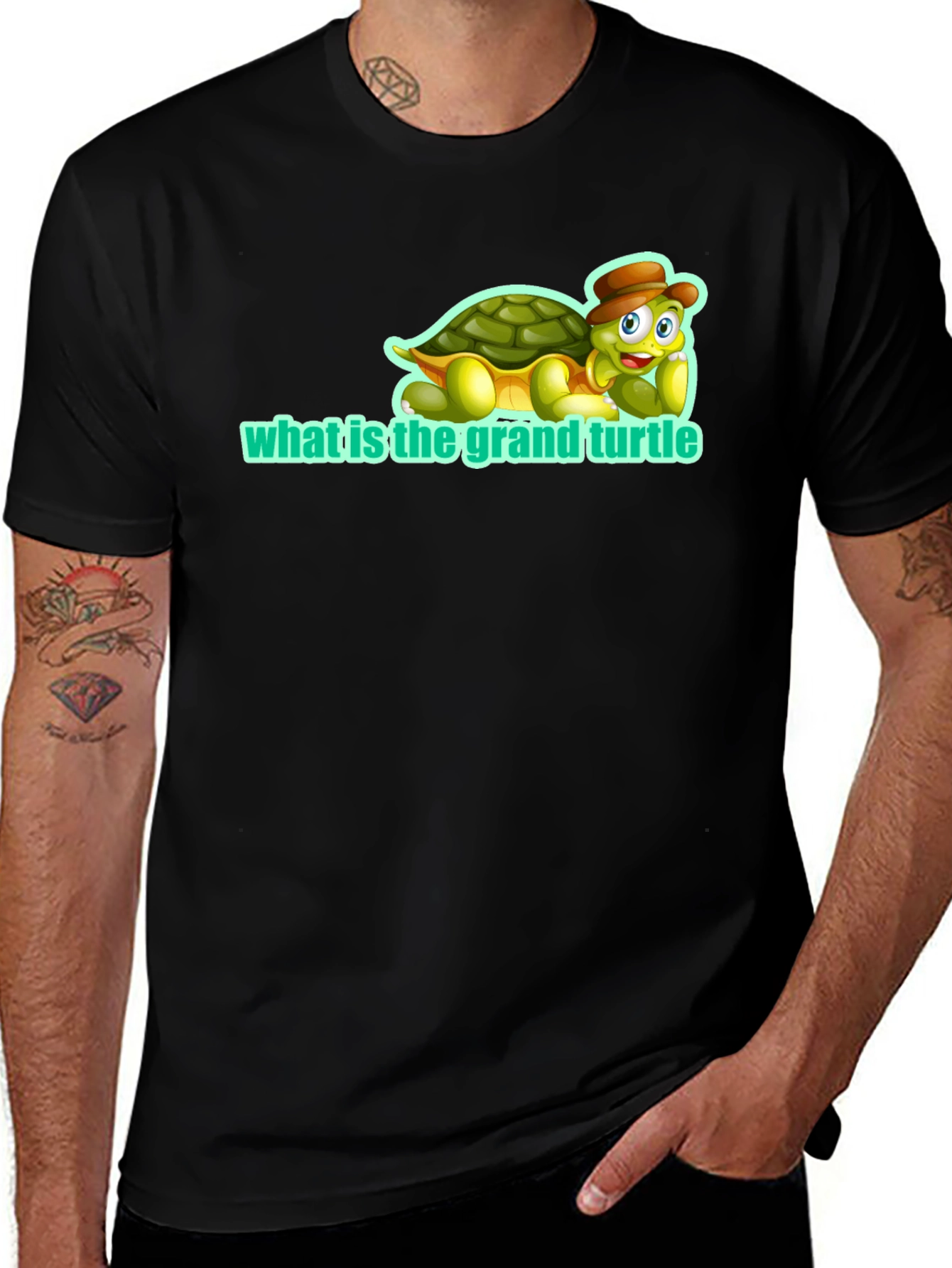 Variant 29 of Grand Turtle Graphic Tee - Soft Cotton Comfort