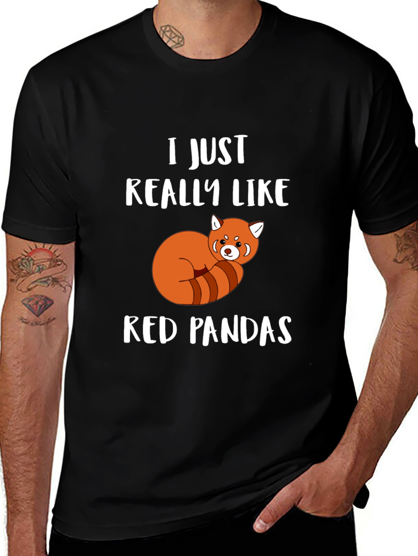 Variant 28 of Red Panda Lover T-Shirt - Cute Animal Graphic Tee