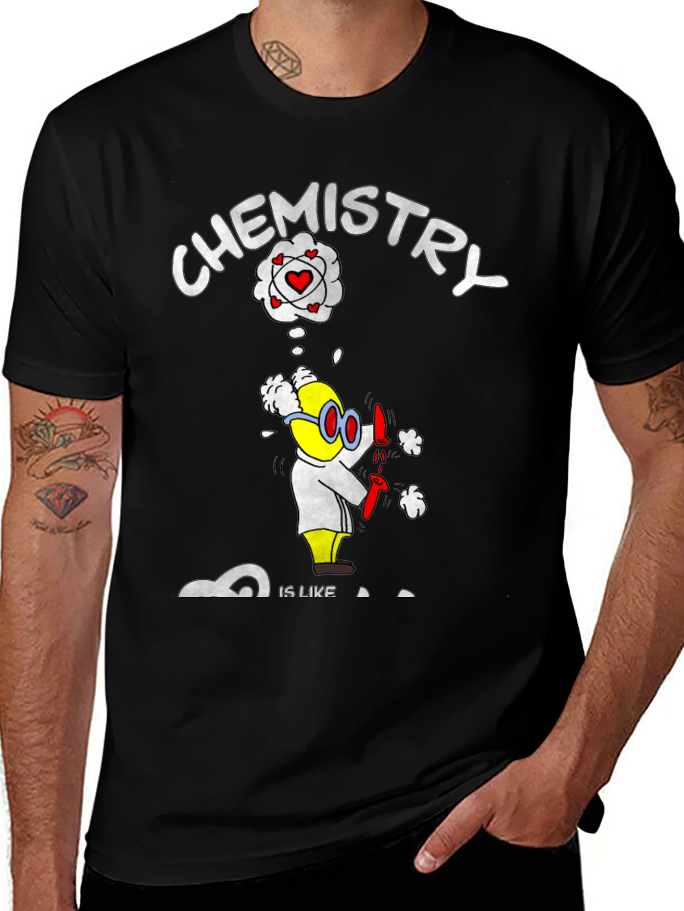 Variant 29 of Chemistry of Love Graphic T-Shirt