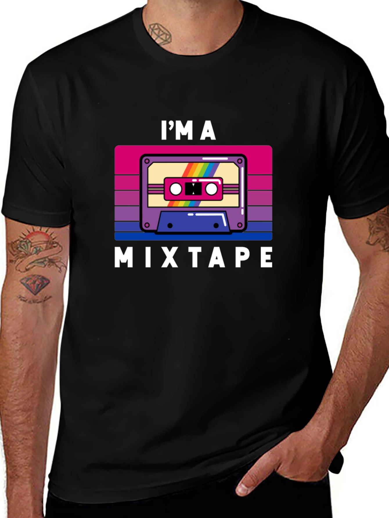 Variant 11 of I'm A Mixtape Pride T-Shirt