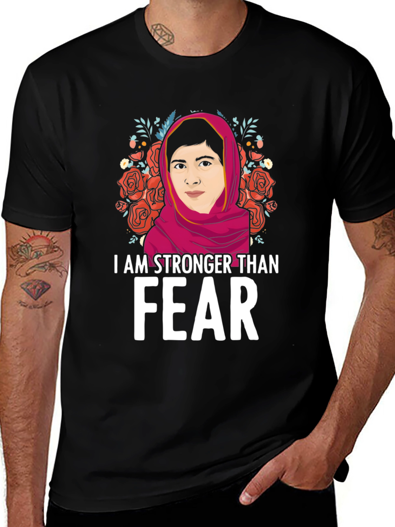 Variant 7 of I Am Stronger Than Fear T-Shirt