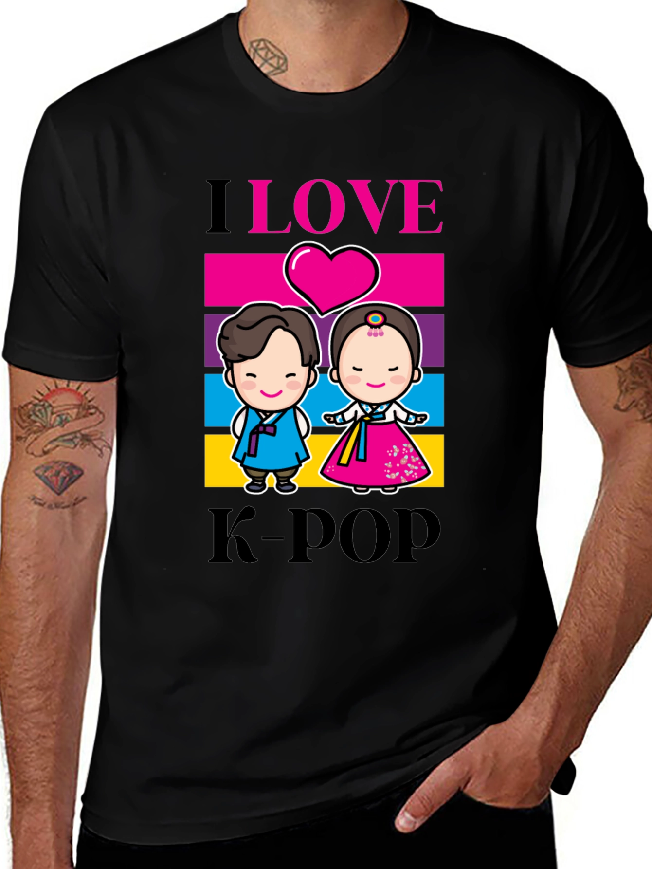 I Love K-Pop T-Shirt