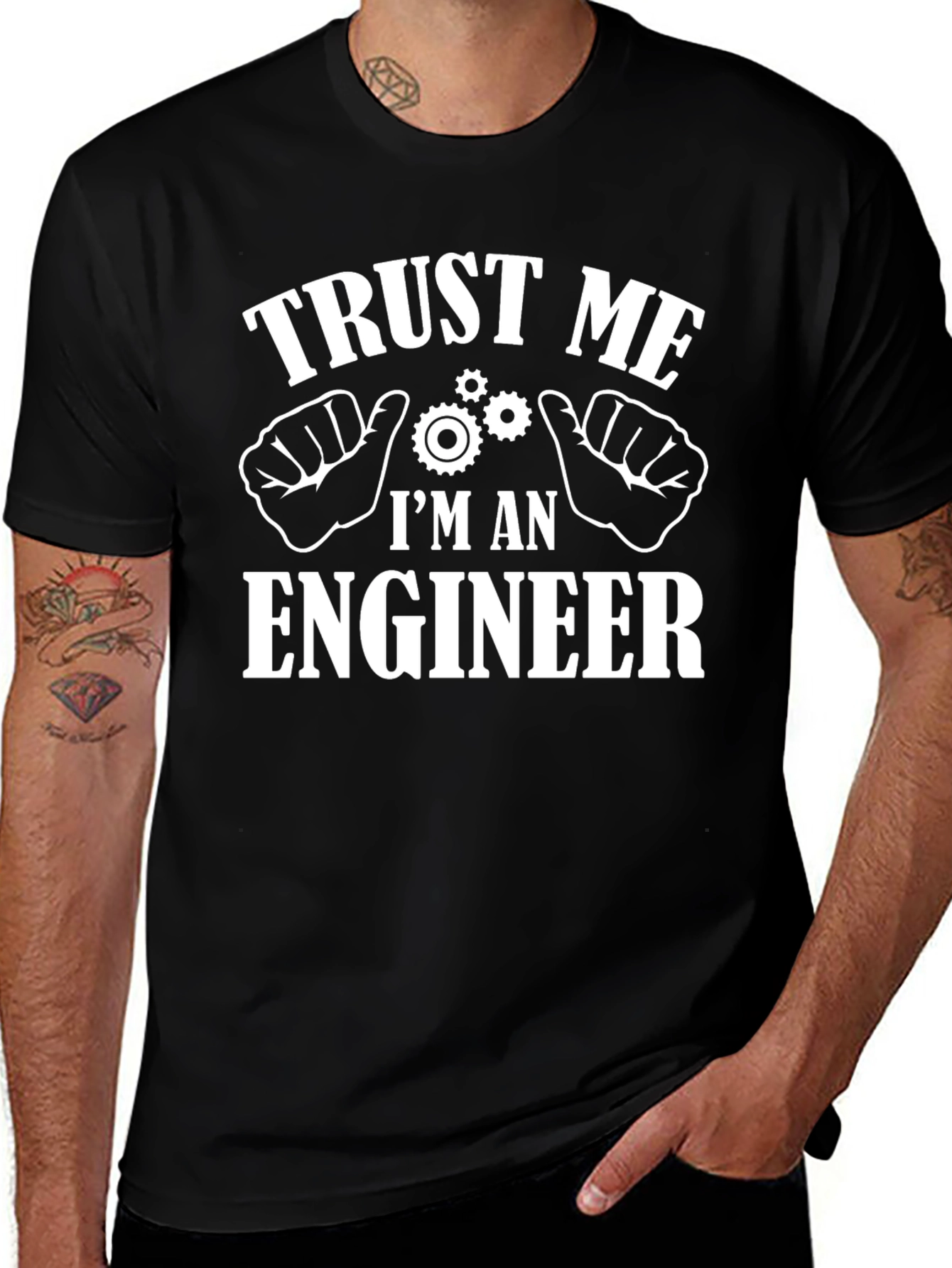 Variant 7 of Trust Me I'm An Engineer T-Shirt