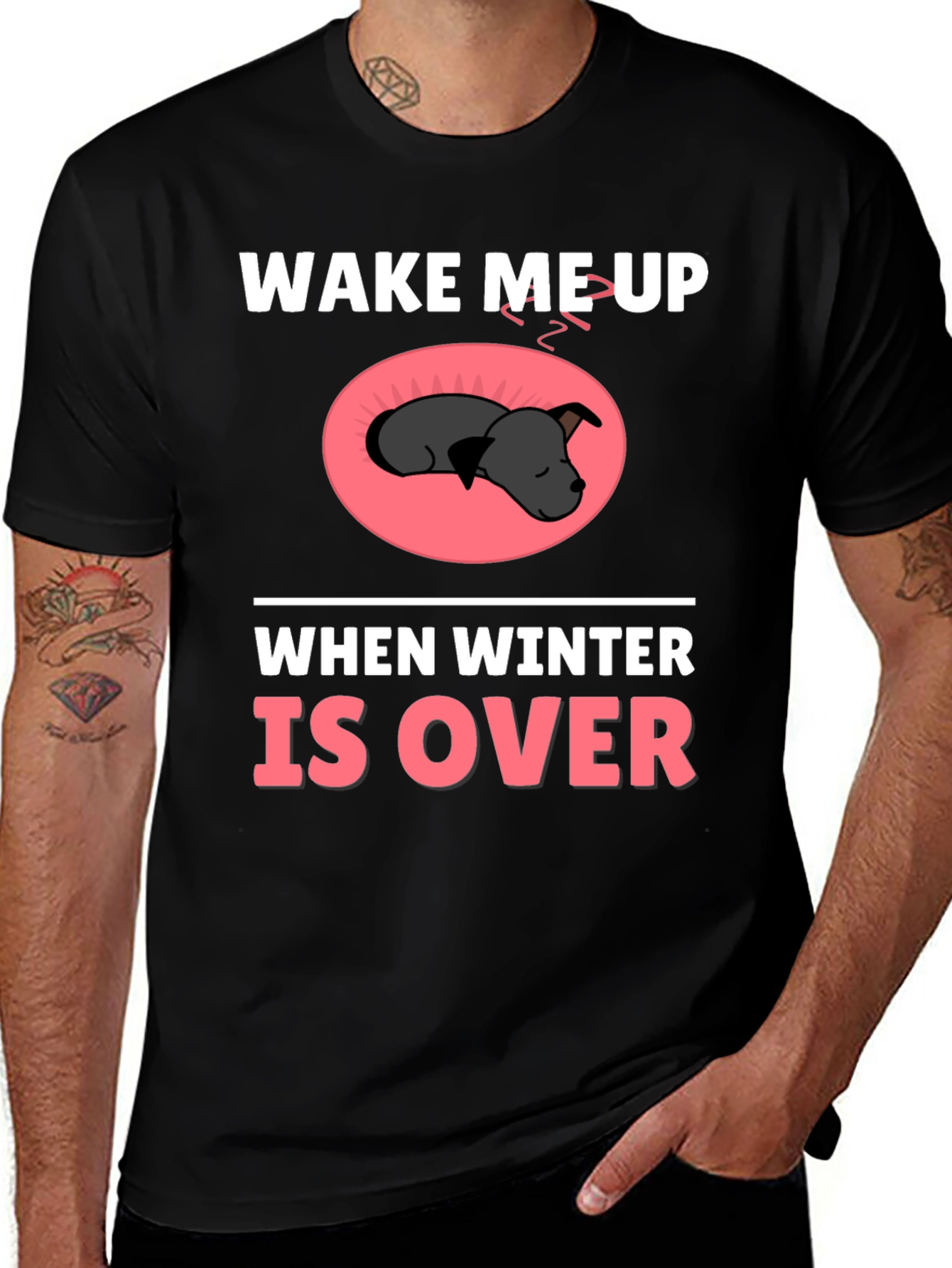 Variant 18 of Wake Me Up When Winter Is Over T-Shirt