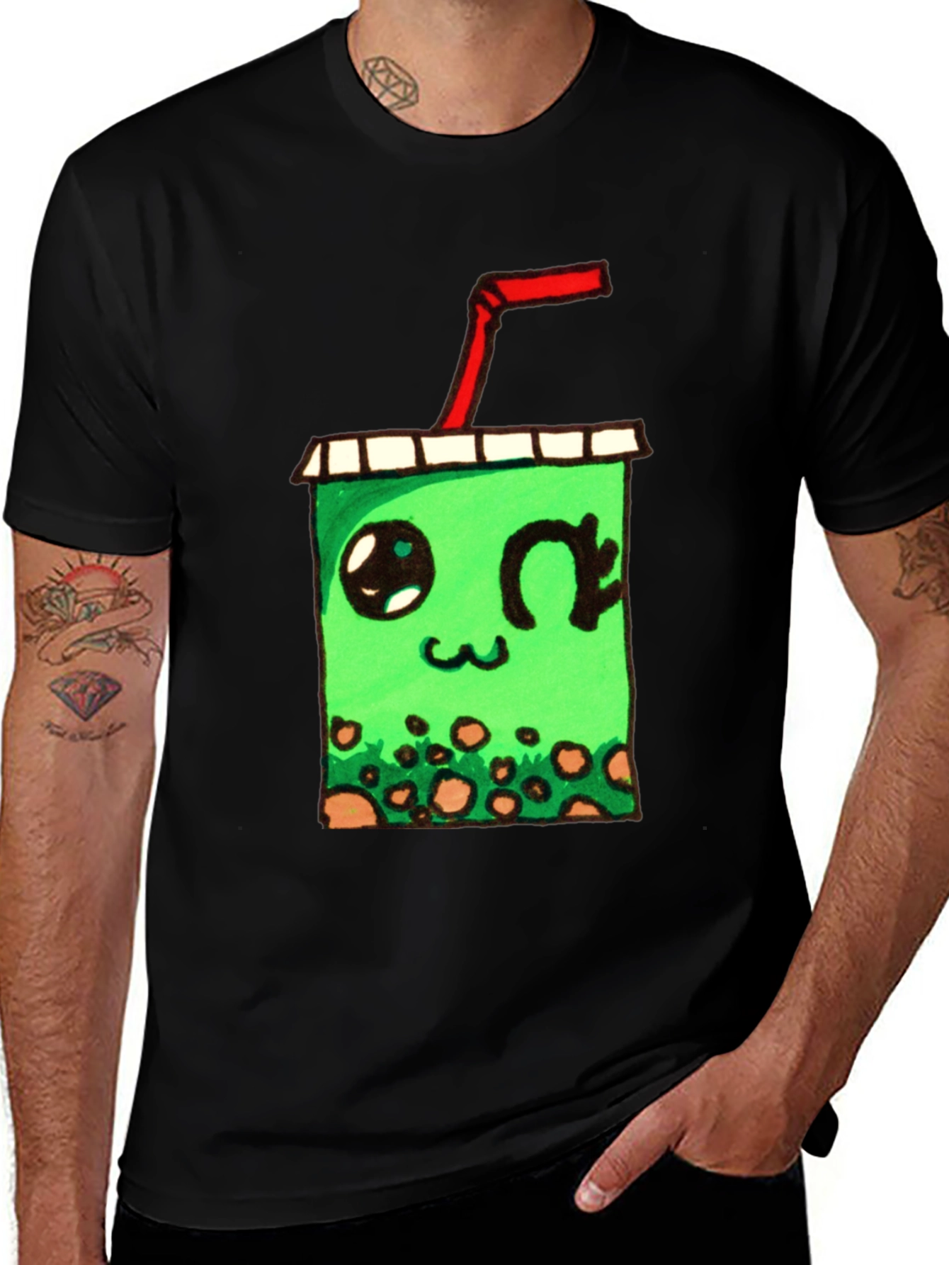 Variant 15 of Kawaii Bubble Tea Graphic T-Shirt