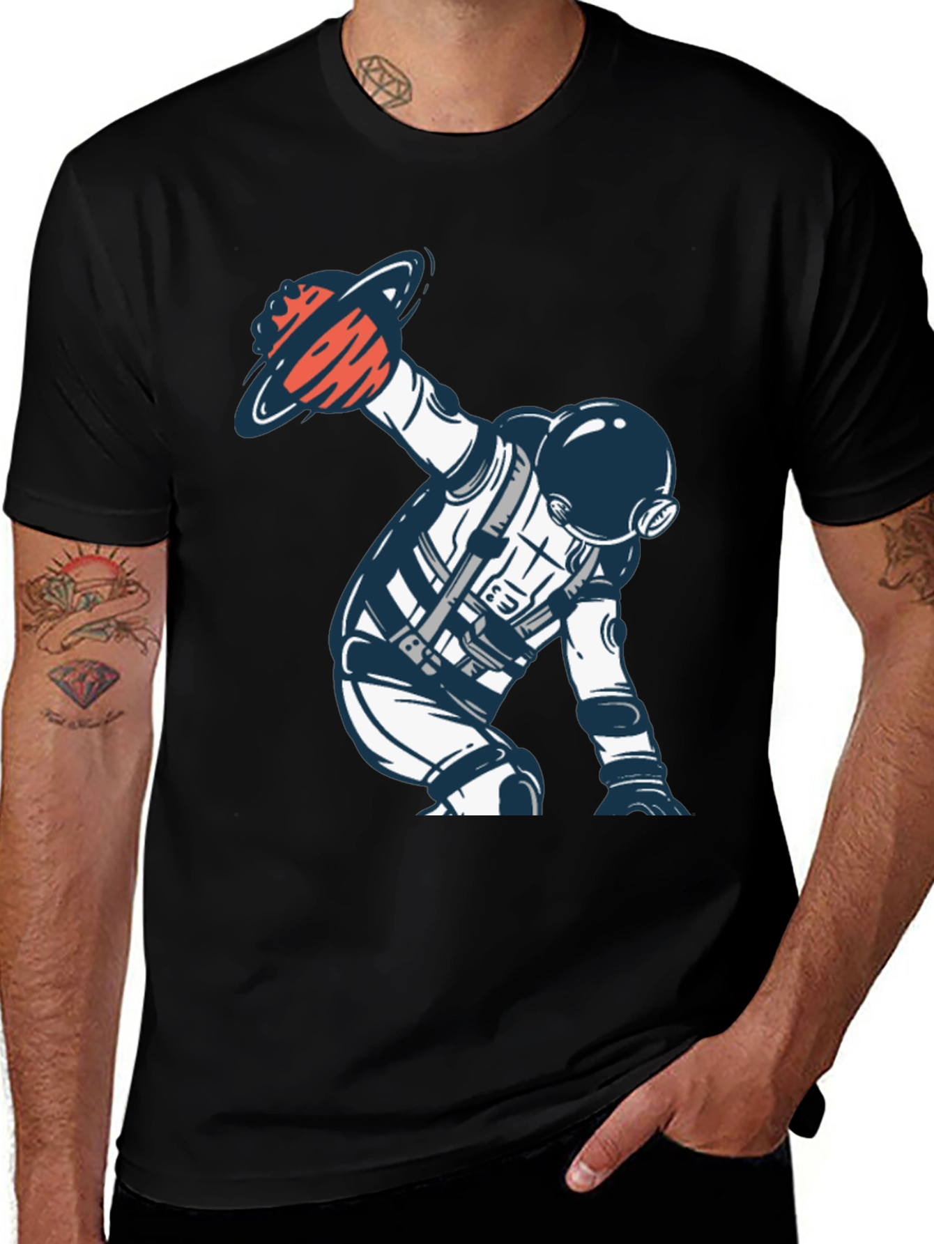 Variant 27 of Astronaut Planet T-Shirt