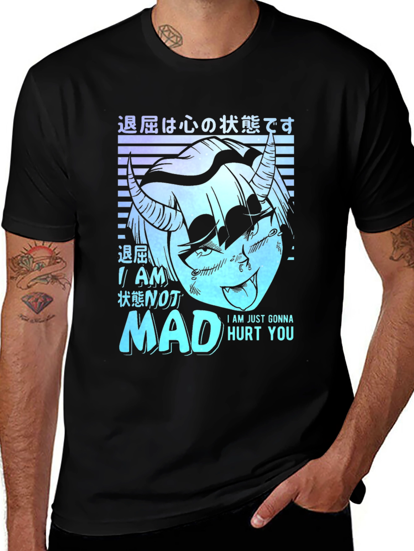 Variant 27 of I'm Not Mad, I'll Just Hurt You T-Shirt
