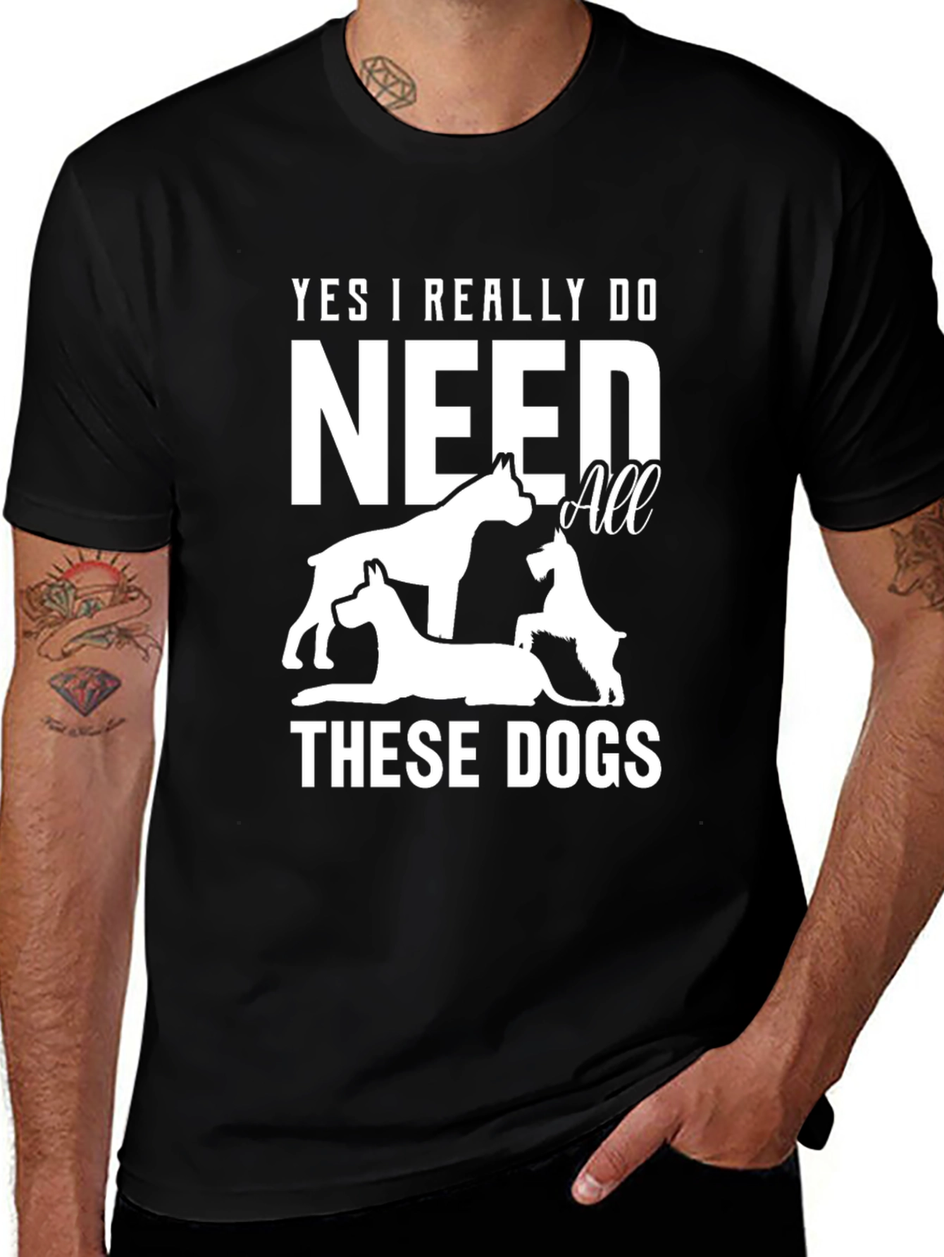Variant 18 of Yes I Need All These Dogs T-Shirt