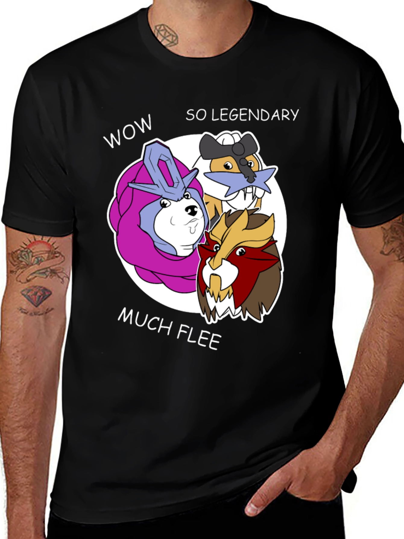 Variant 25 of Wow So Legendary Much Flee T-Shirt