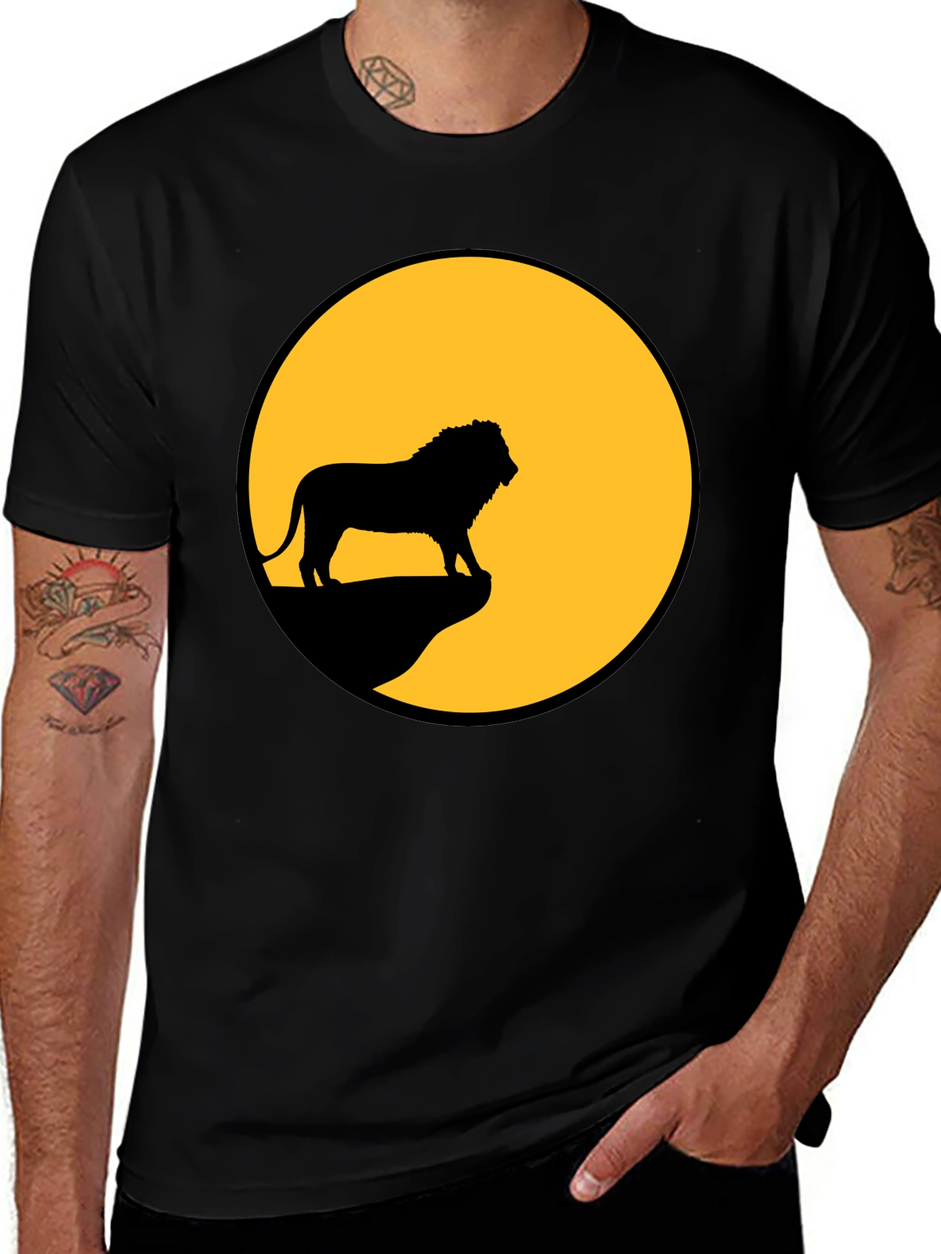 Variant 4 of Lion King Silhouette Tee