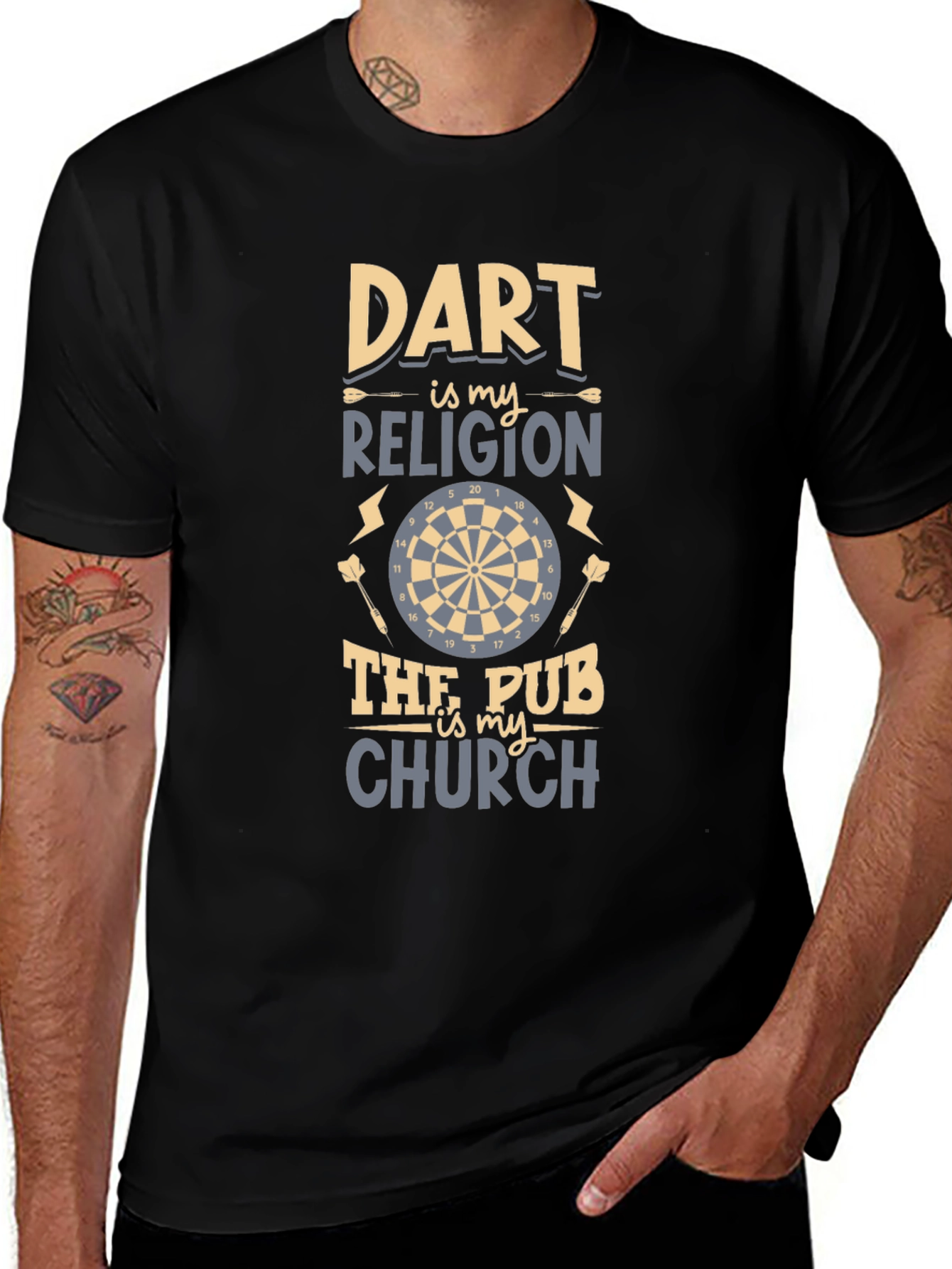 Variant 30 of Dart is My Religion T-Shirt