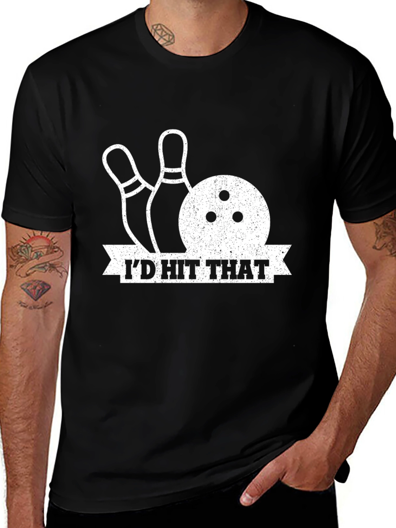 Variant 7 of I'd Hit That Bowling T-Shirt