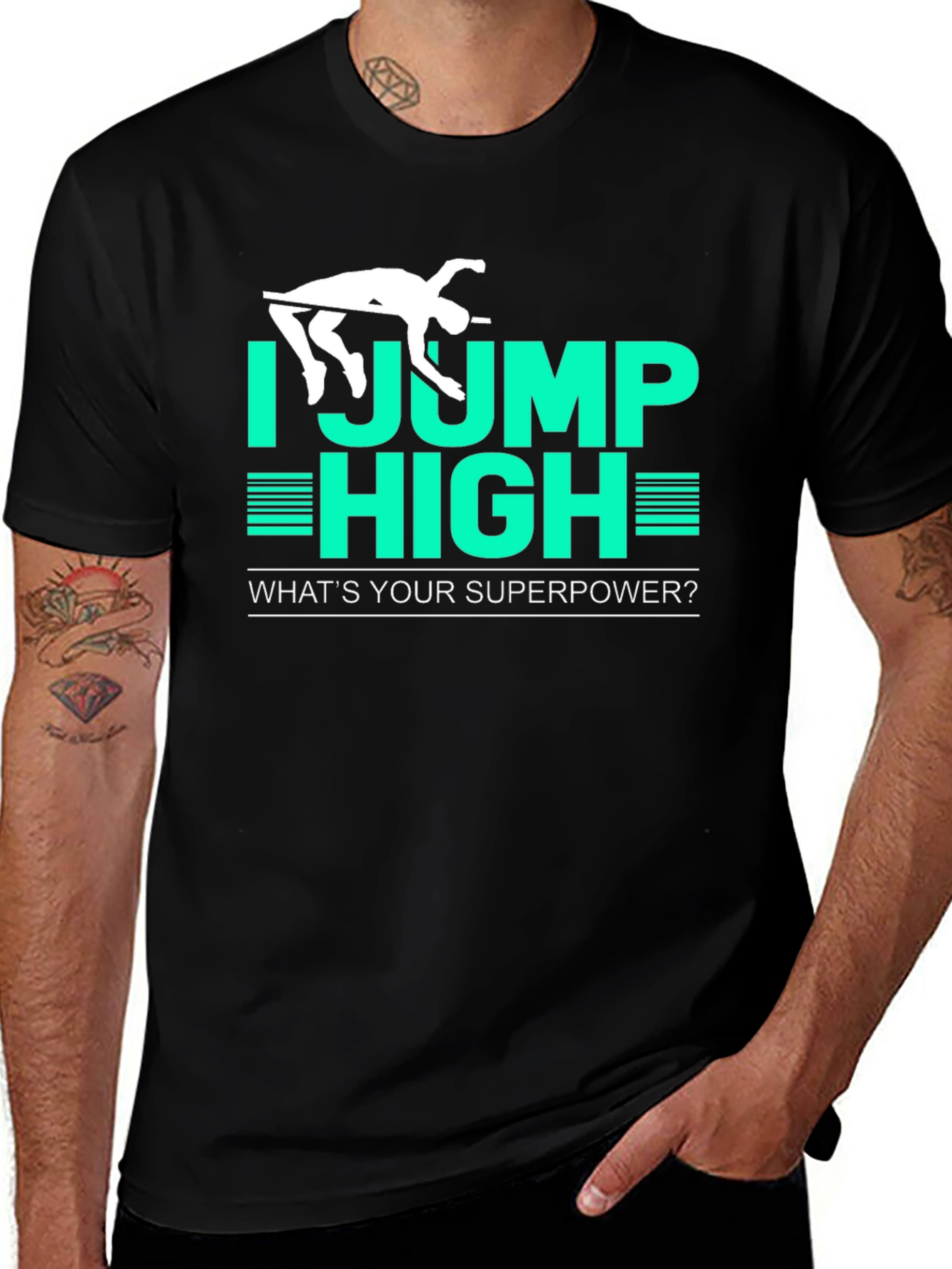 Variant 20 of I Jump High: Superpower T-Shirt