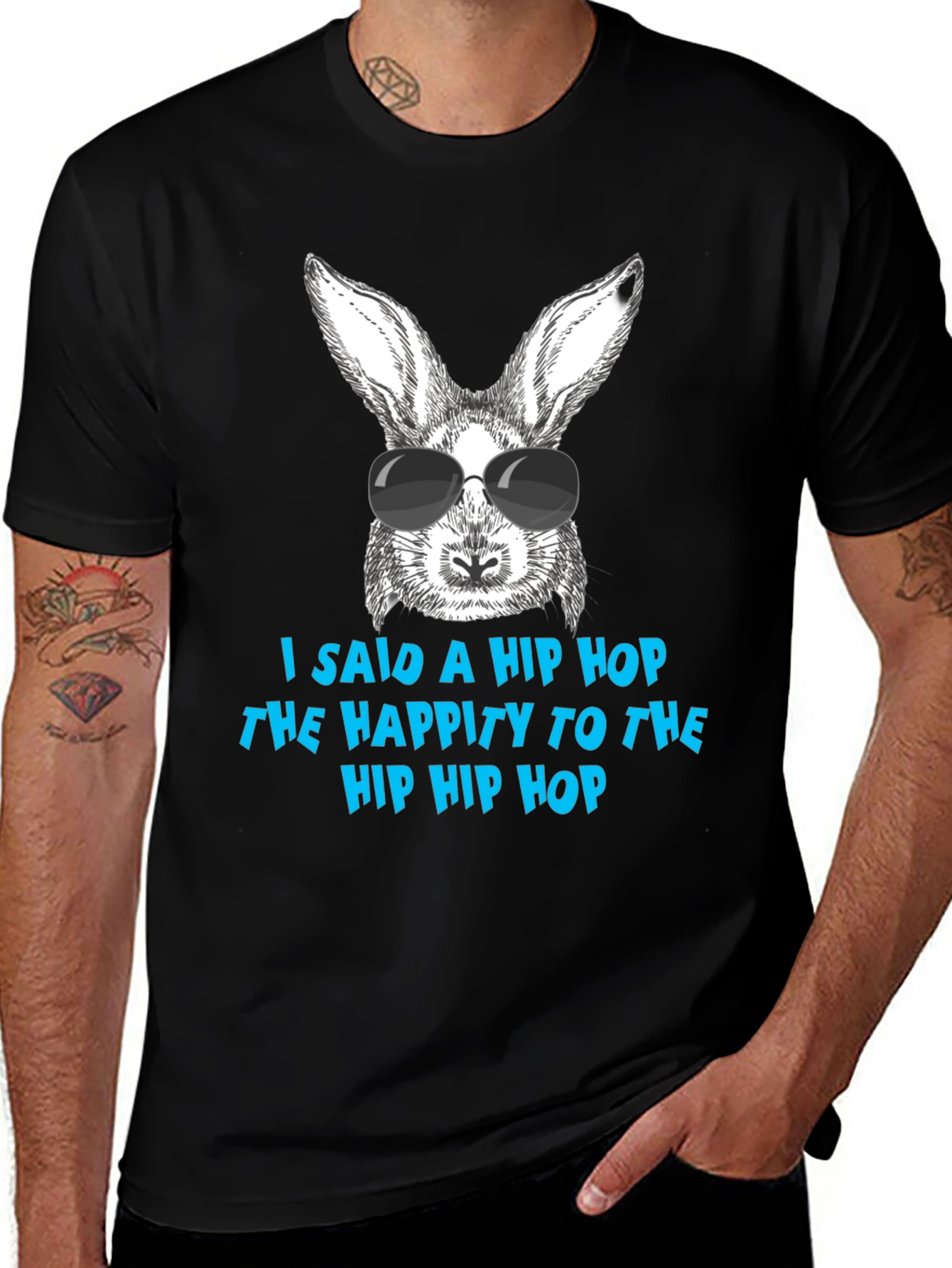 Hip Hop Easter Bunny T-Shirt
