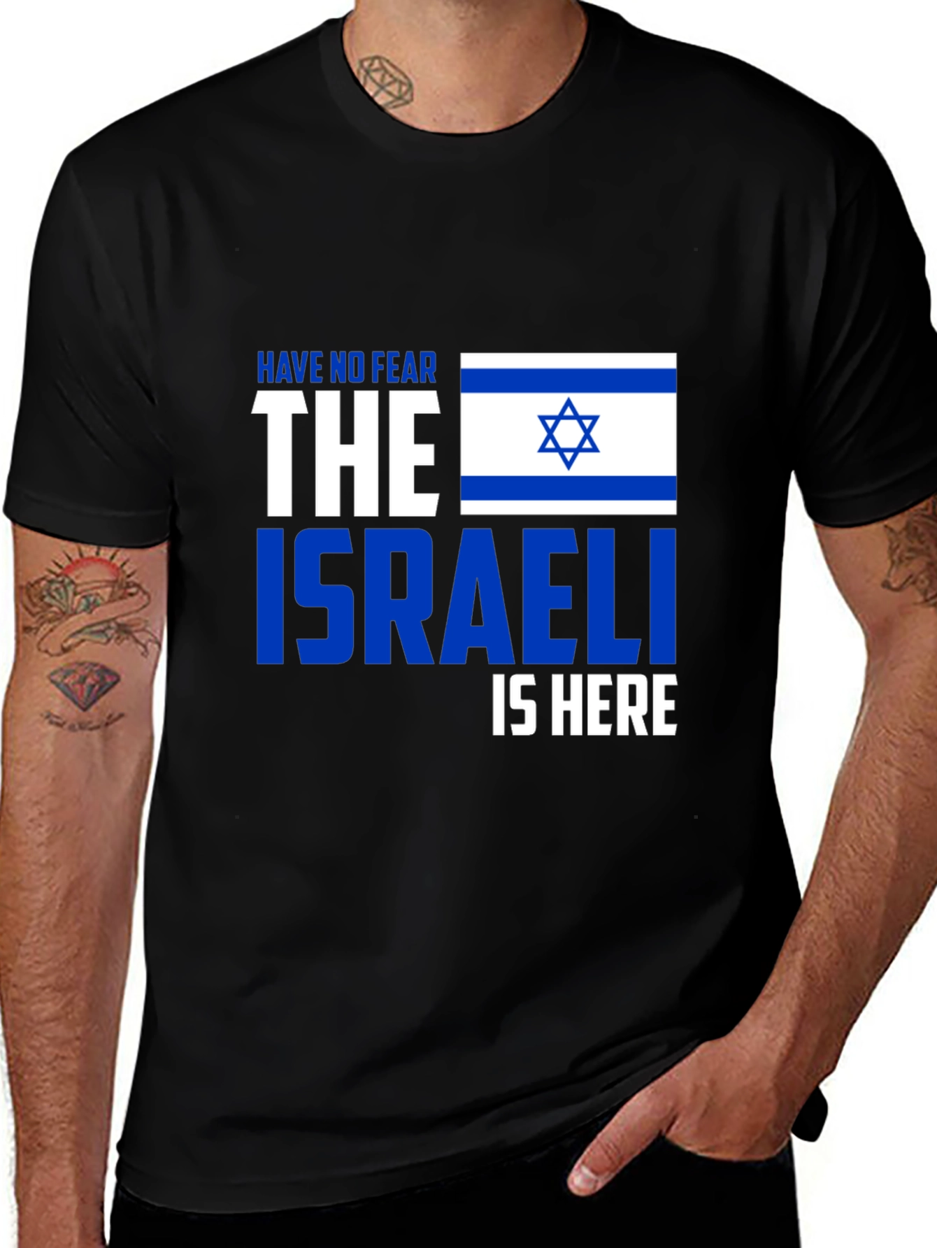 Israeli Pride T-Shirt - Have No Fear