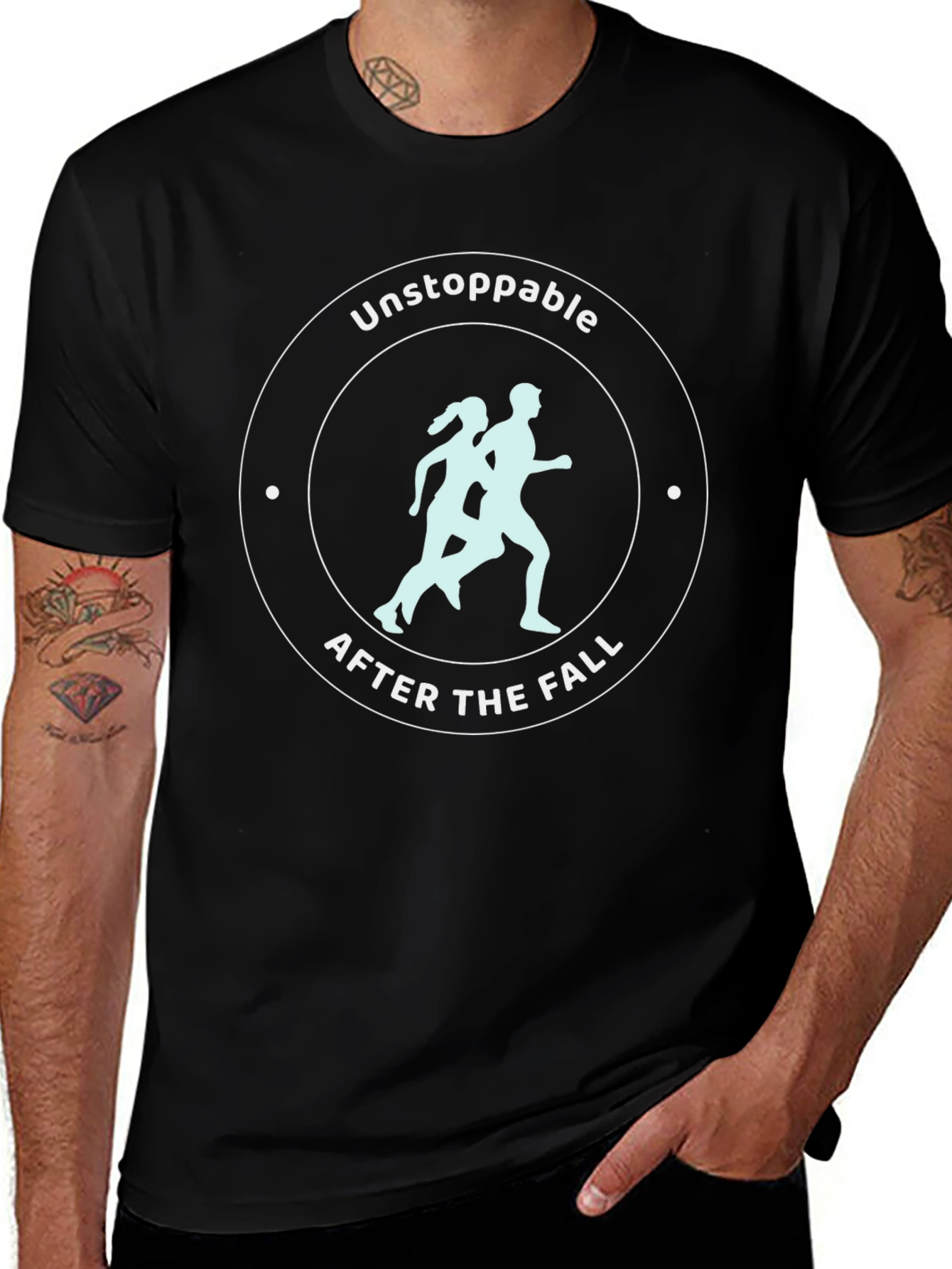Variant 6 of Unstoppable After The Fall Running T-Shirt