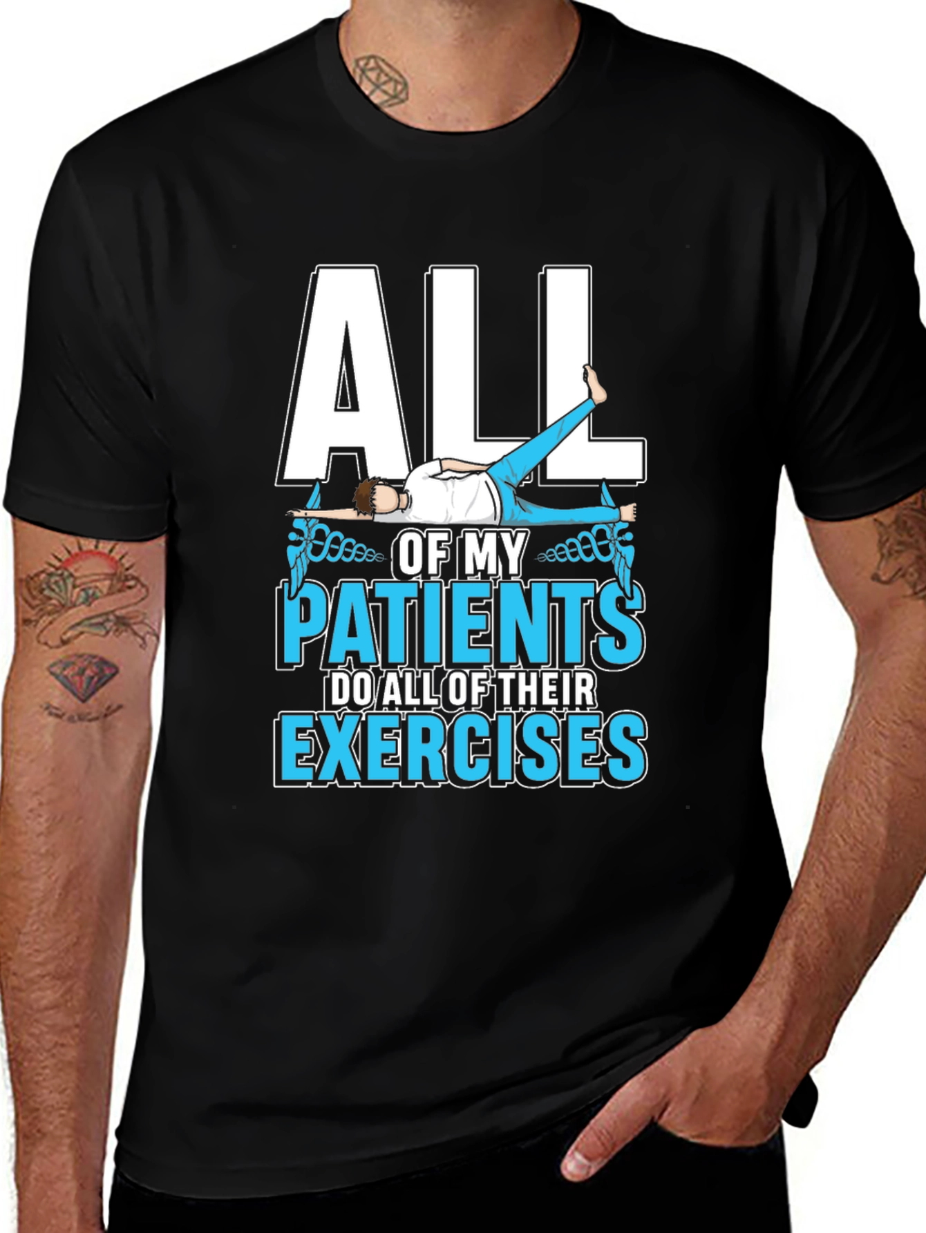 Variant 11 of Funny Physical Therapy Exercise T-Shirt