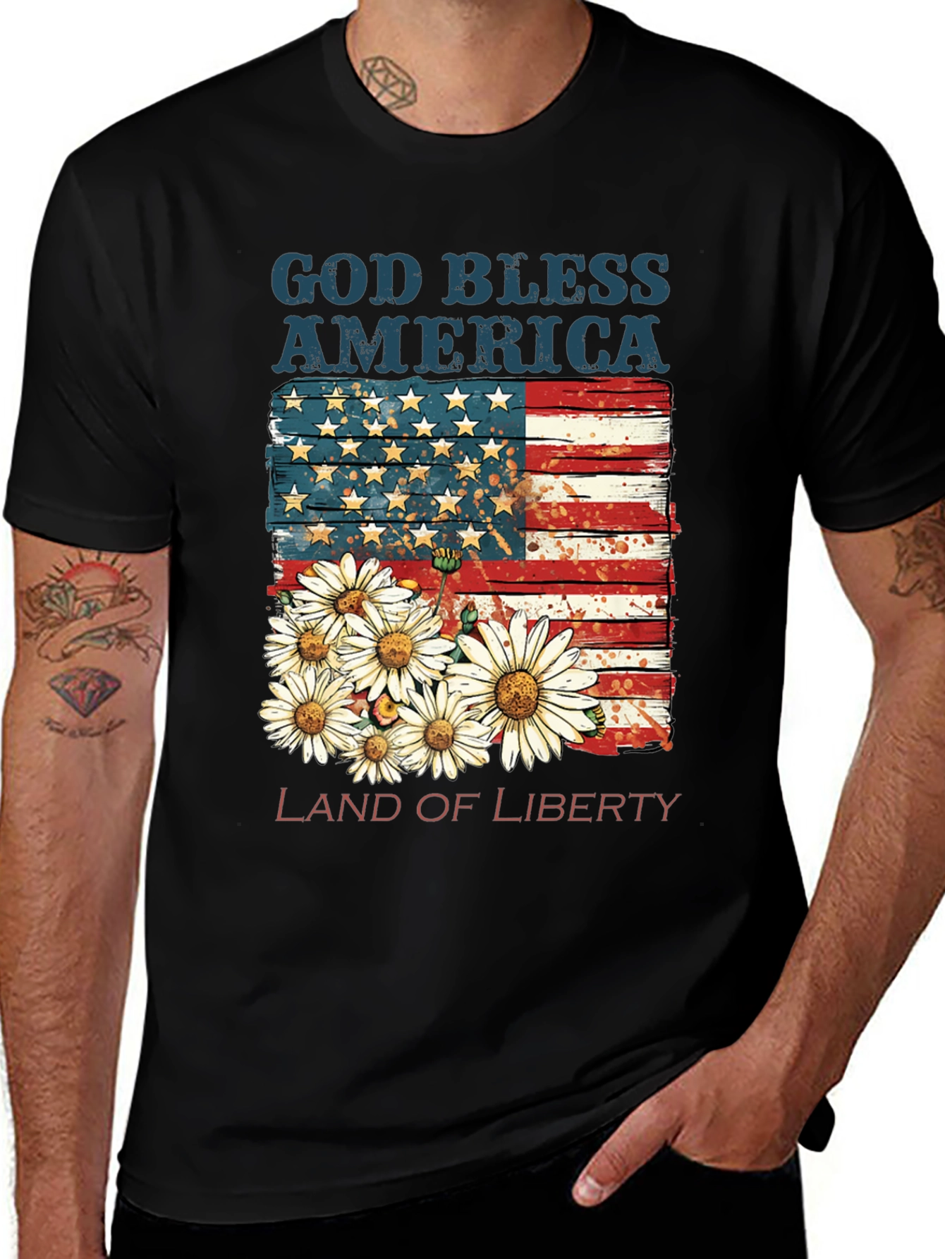 Variant 9 of God Bless America Patriotic T-Shirt