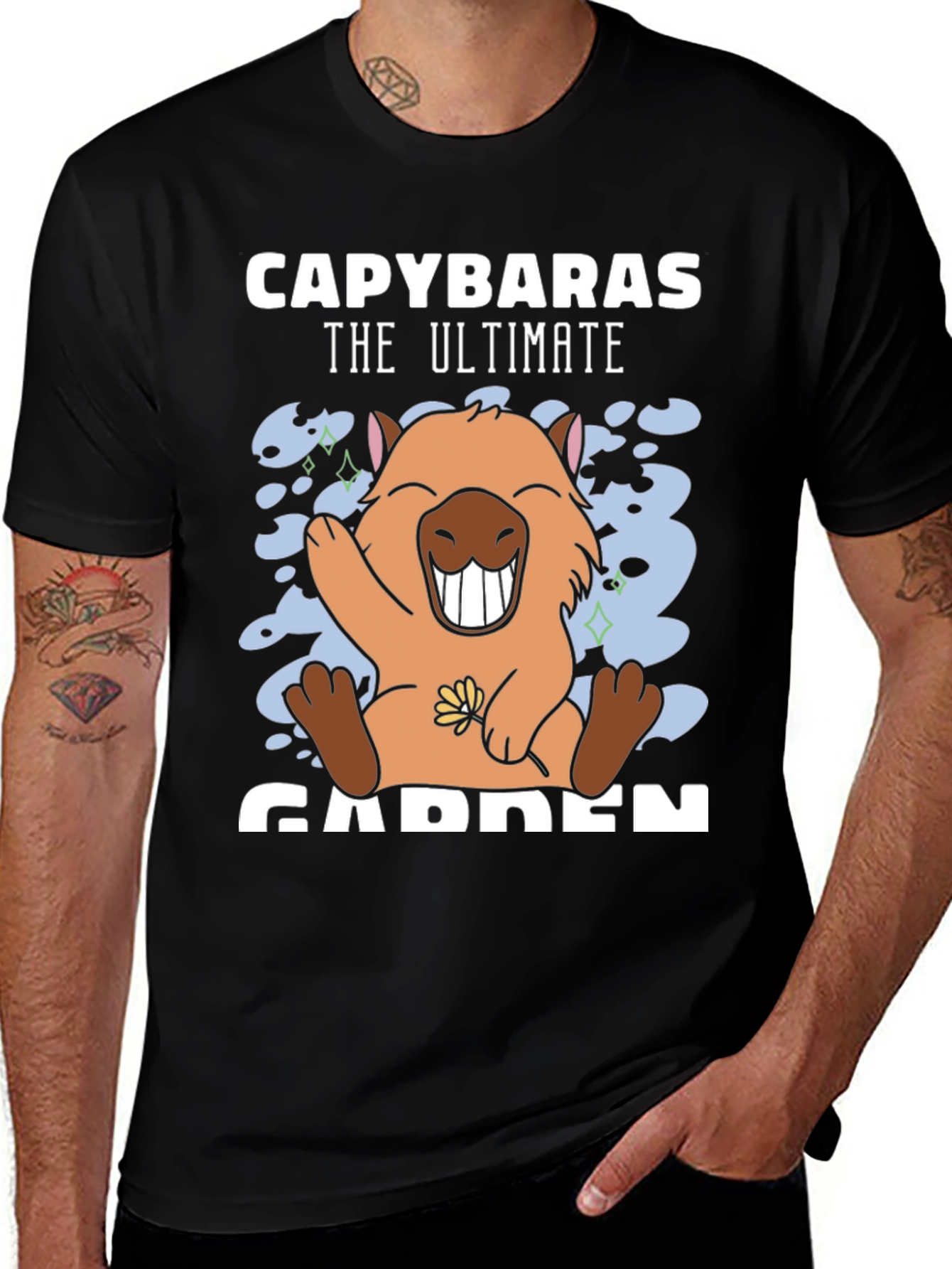 Variant 19 of Capybaras The Ultimate Garden T-Shirt