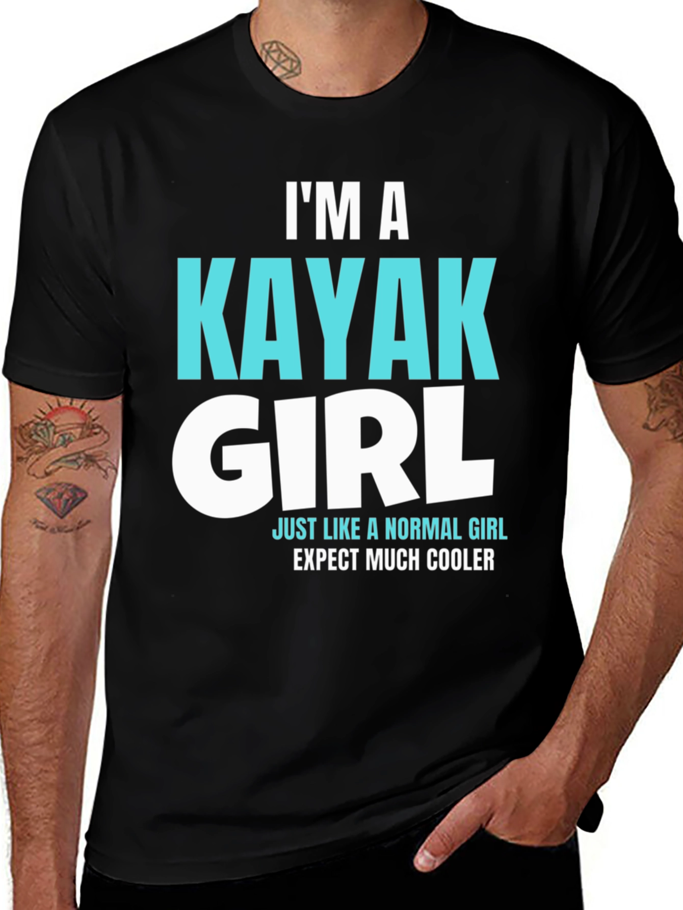 Variant 10 of I'm A Kayak Girl T-Shirt