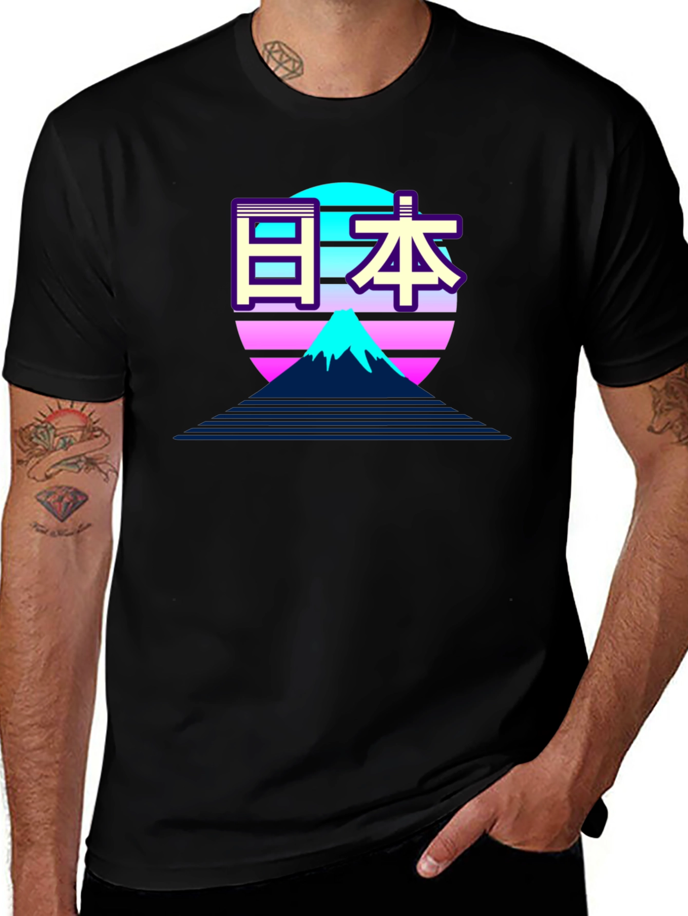 Variant 29 of Retro Japan Style Graphic Tee
