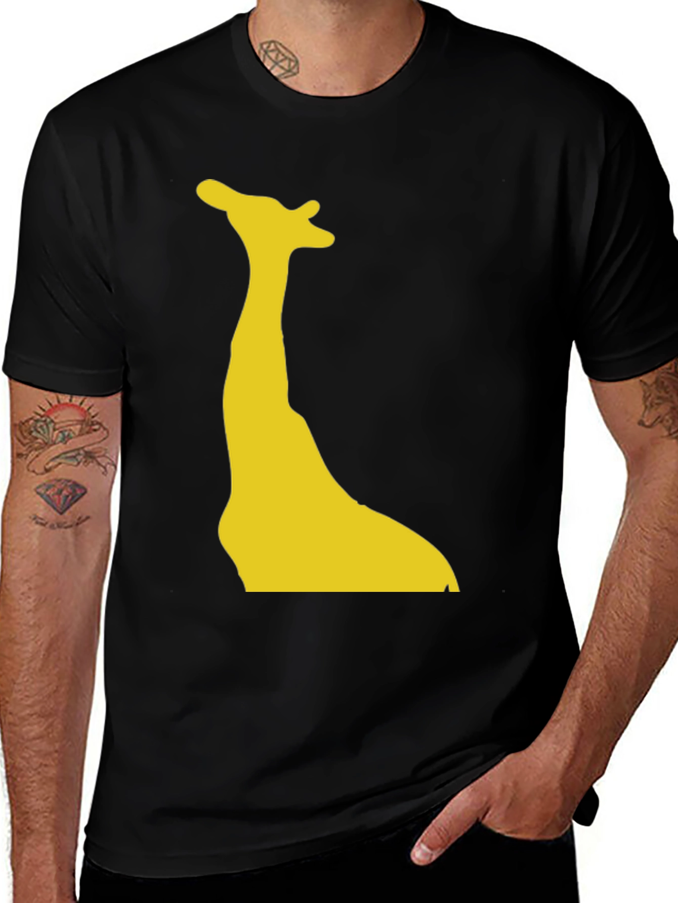 Variant 24 of Giraffe Silhouette Tee - Bold Graphic Print