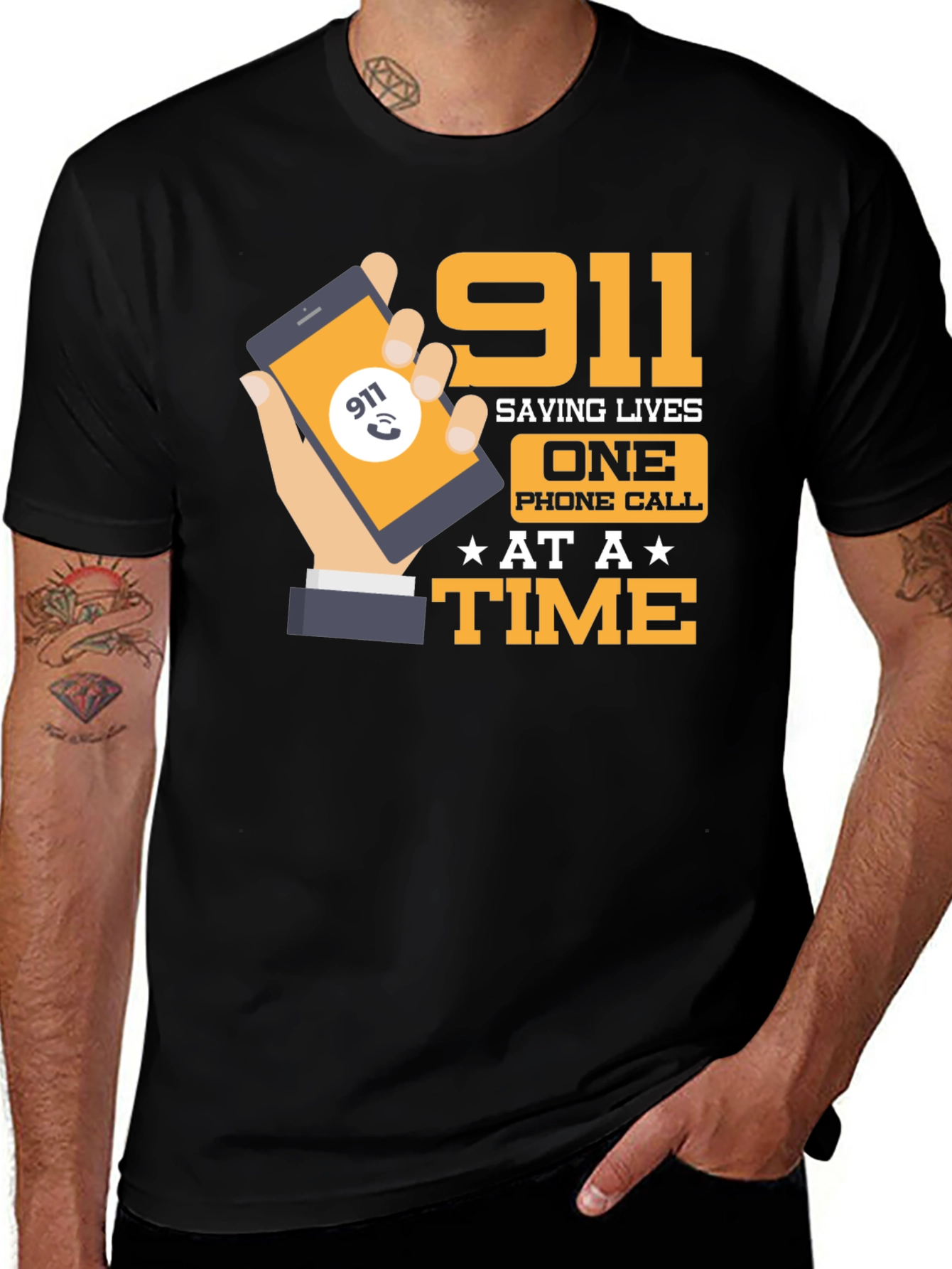 911 Saving Lives Tee