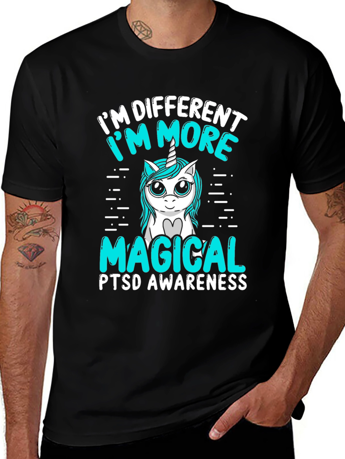Magical PTSD Awareness Graphic T-Shirt