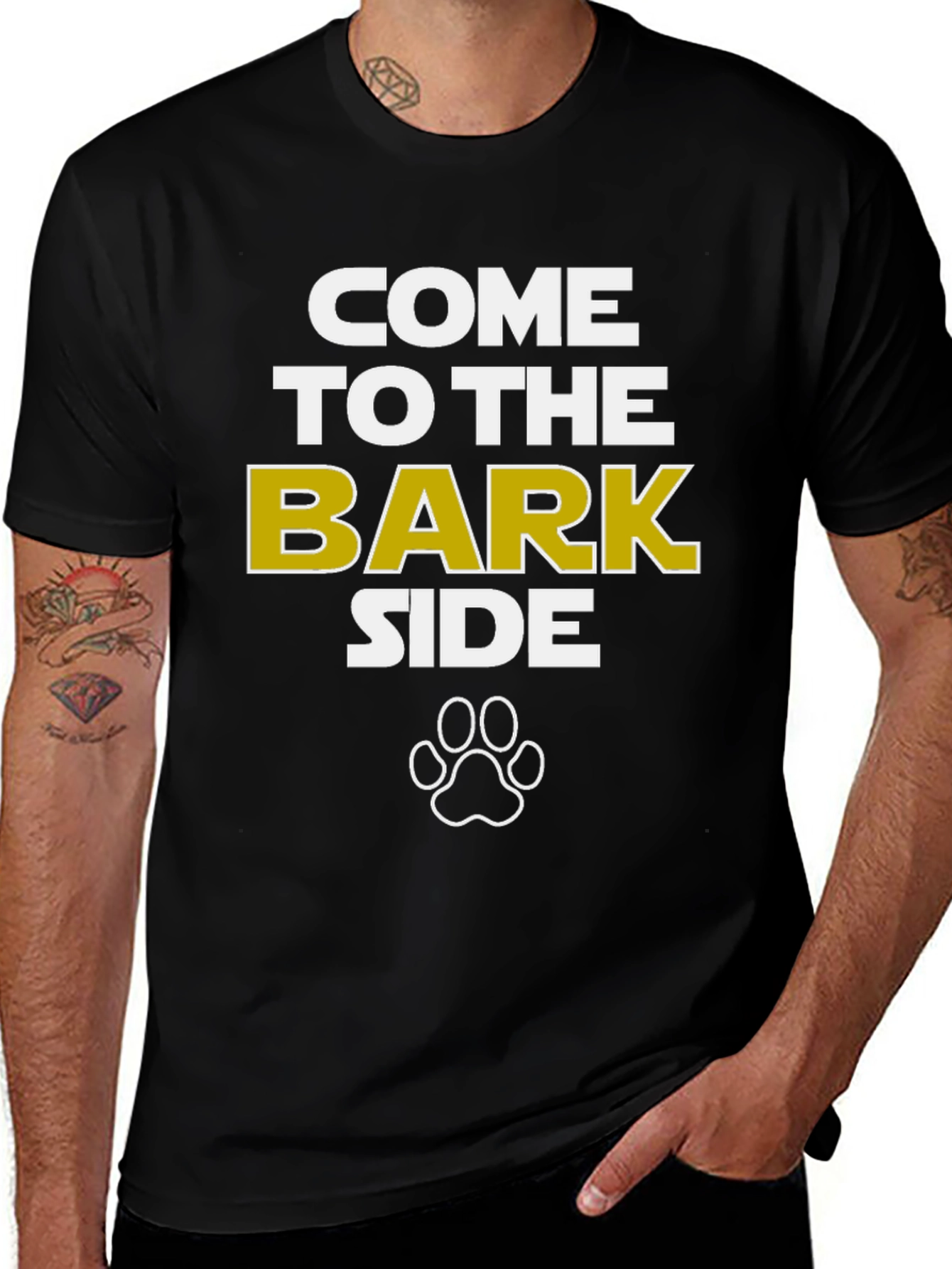 Variant 5 of Come to the Bark Side T-Shirt