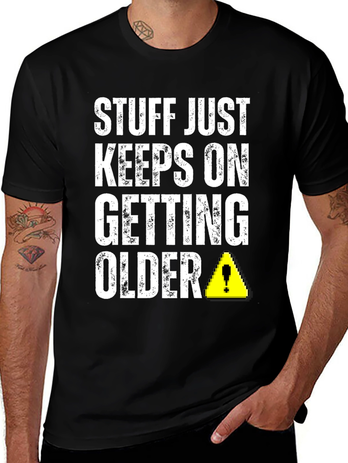 Variant 18 of Stuff Just Keeps On Getting Older T-Shirt
