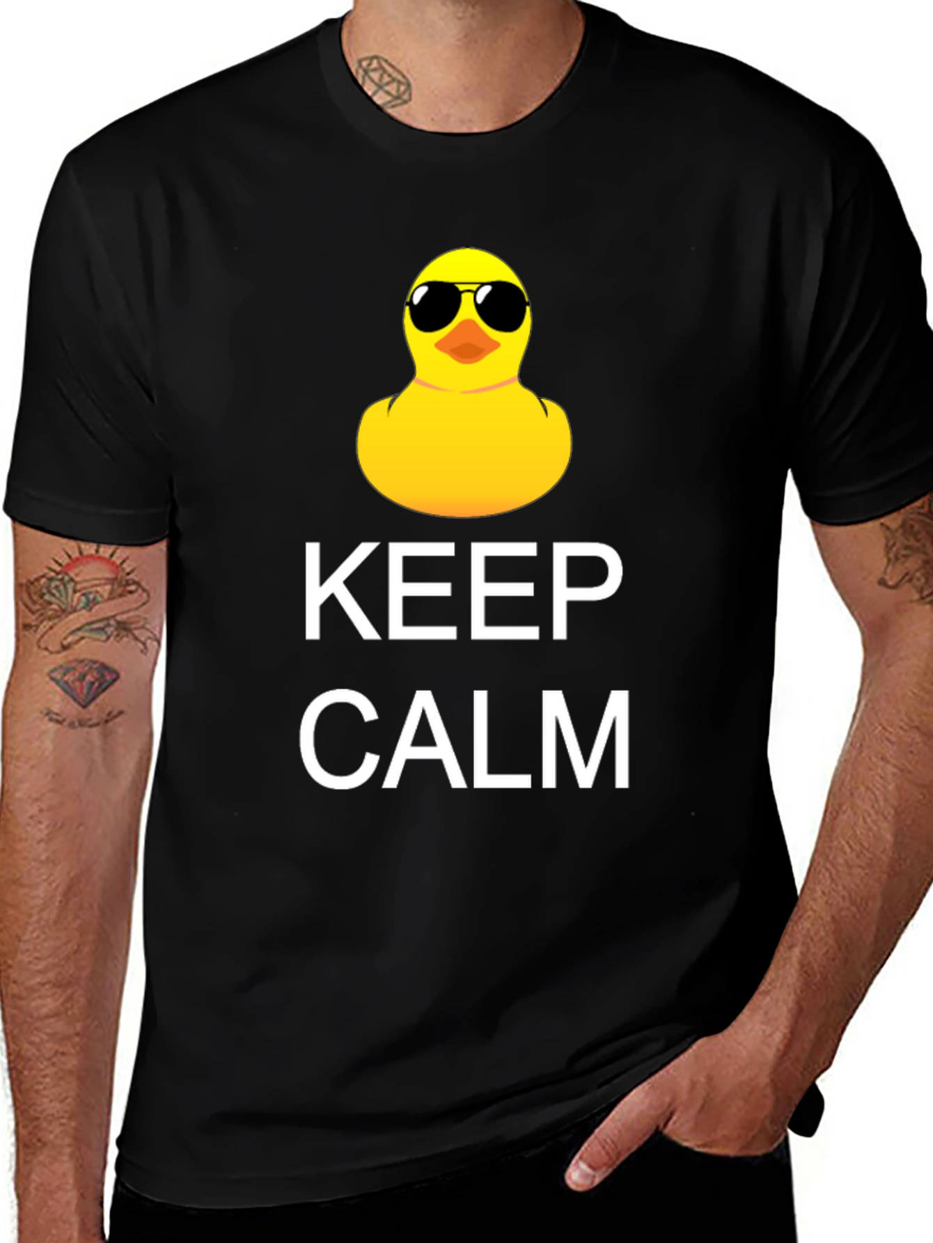 Variant 29 of Keep Calm Rubber Duck T-Shirt