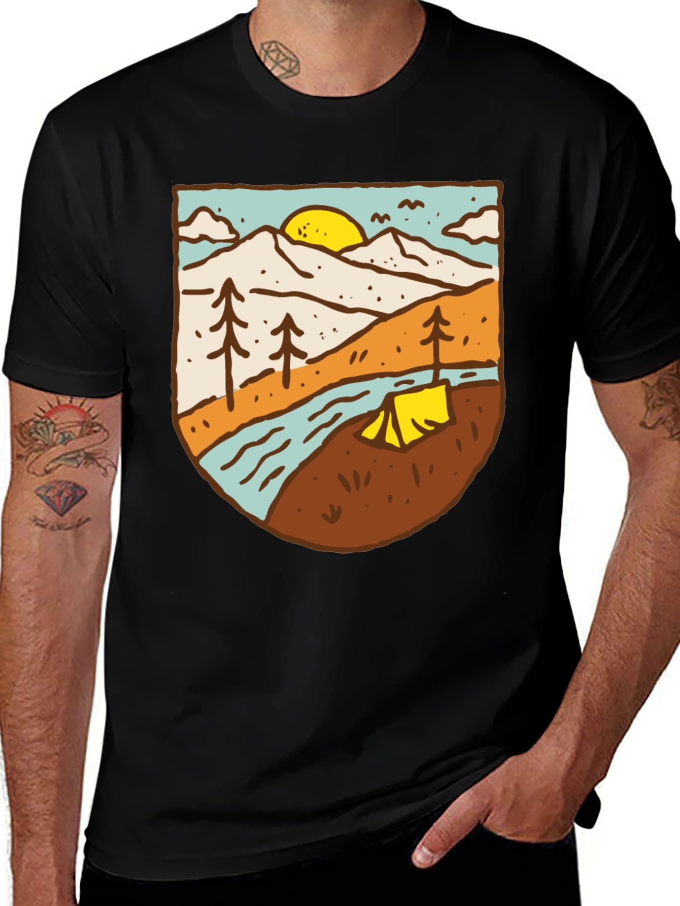 Variant 30 of Mountain Adventure Graphic Tee