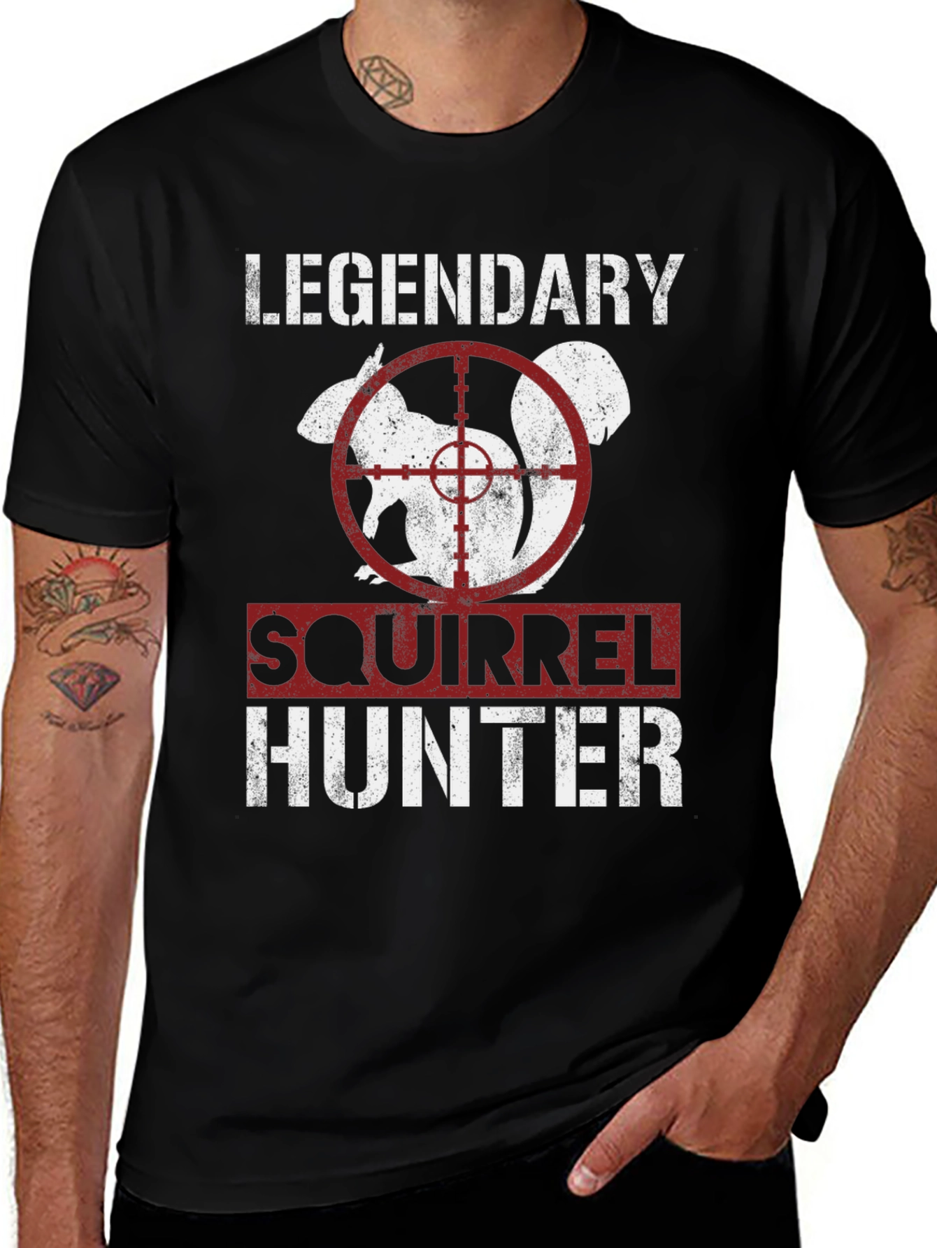 Variant 8 of Legendary Squirrel Hunter T-Shirt