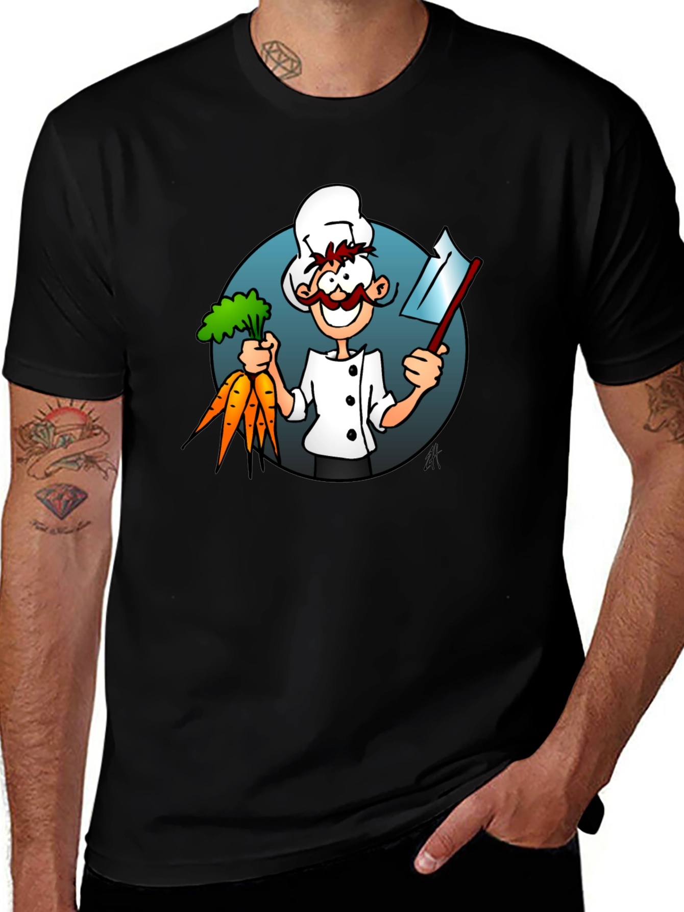 Variant 12 of Cartoon Chef Graphic Tee