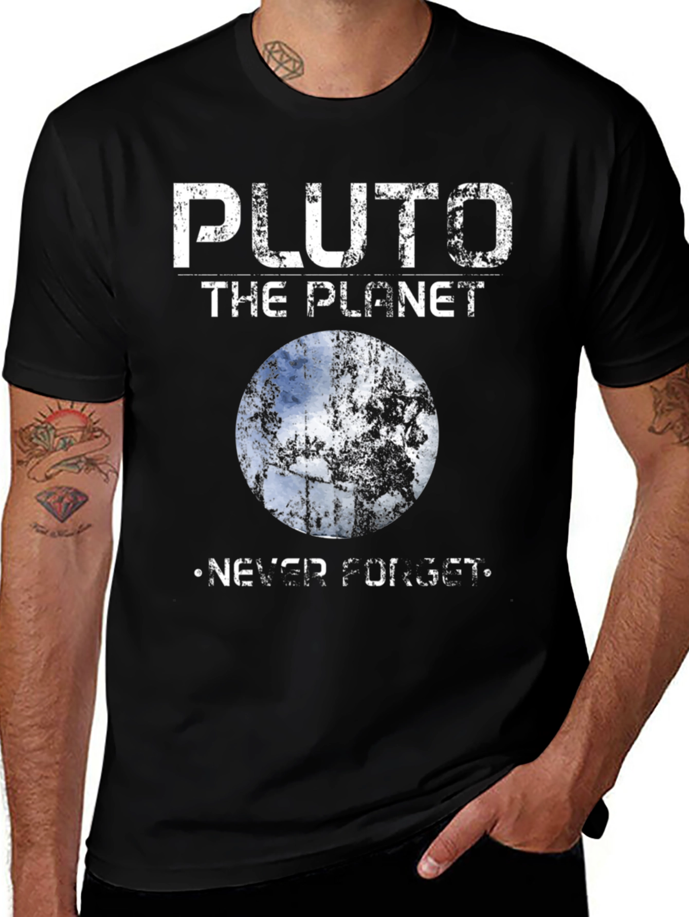 Pluto The Planet T-Shirt - Never Forget
