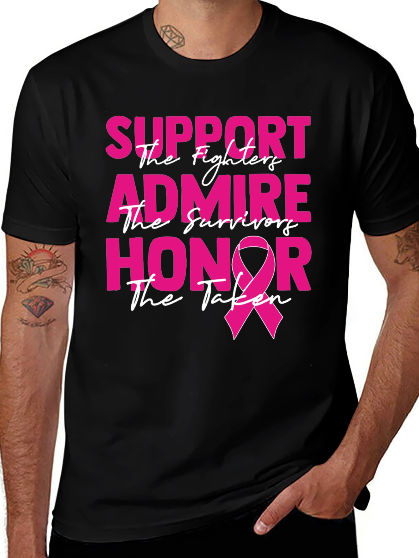 Breast Cancer Awareness Graphic Tee