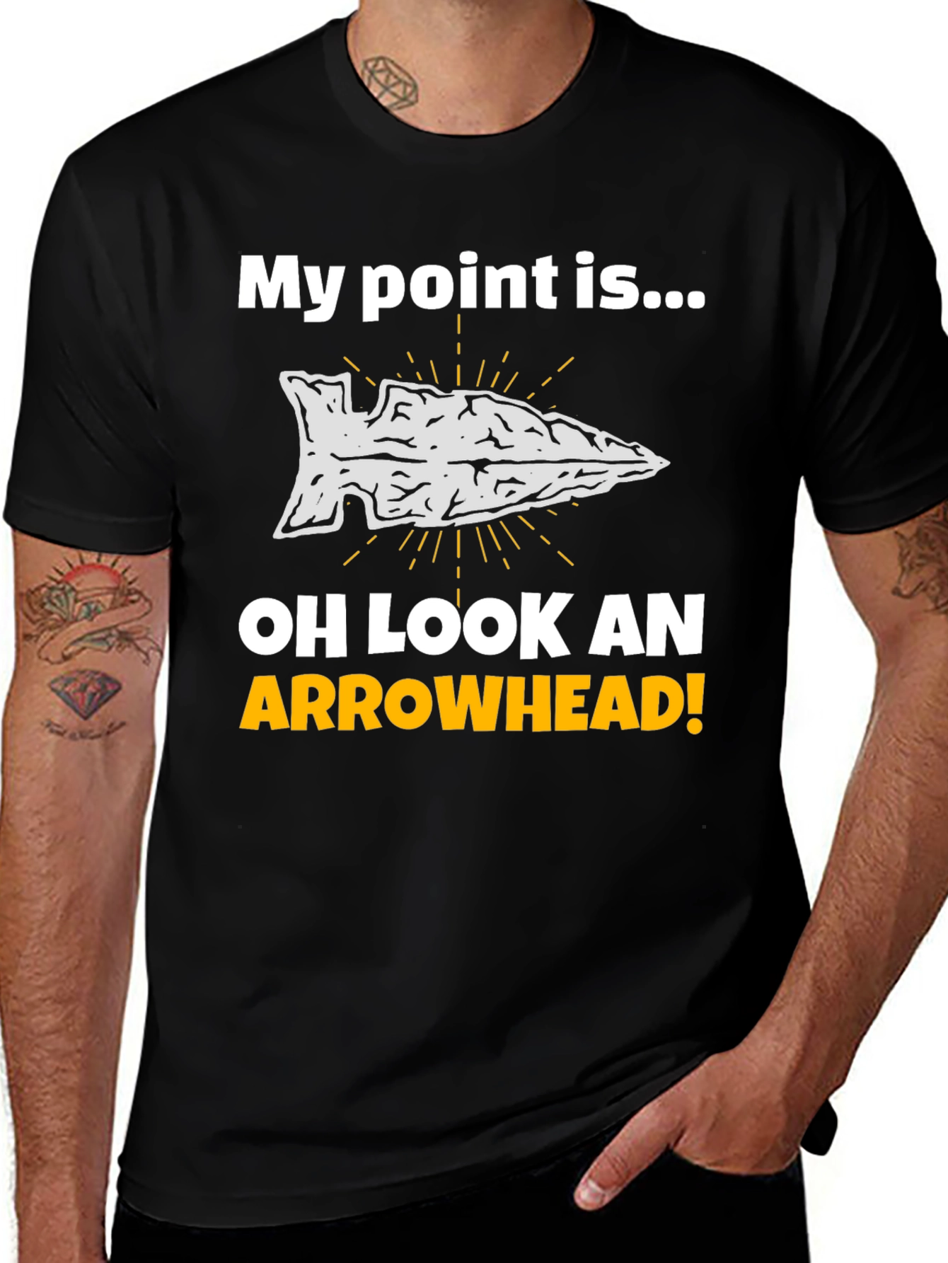 Variant 12 of My Point Is Arrowhead T-Shirt