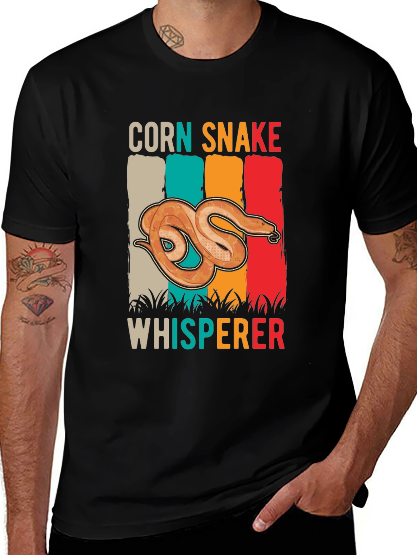 Corn Snake Whisperer Graphic T-Shirt