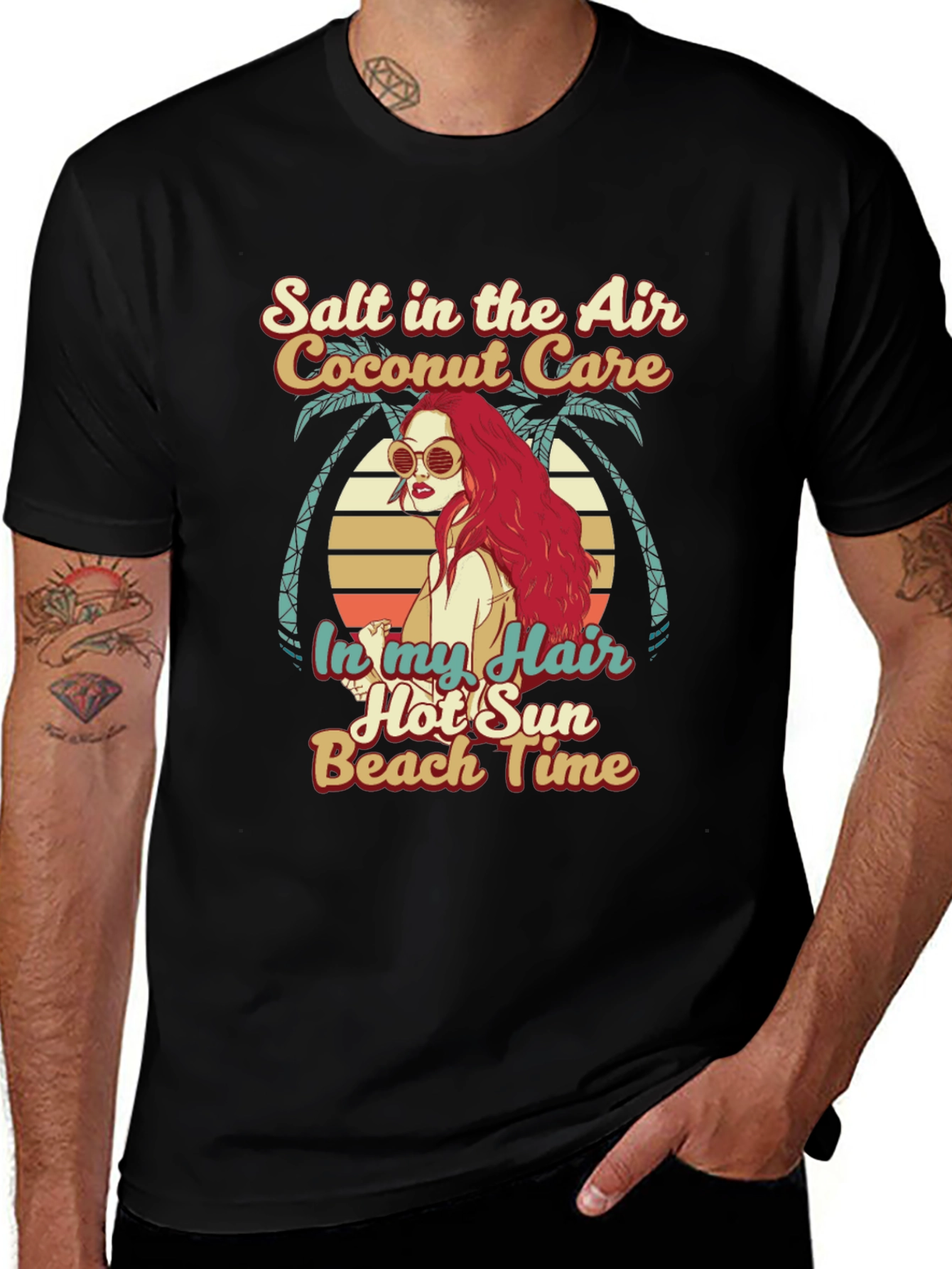 Variant 21 of Salt Air Coconut Care Beach T-Shirt