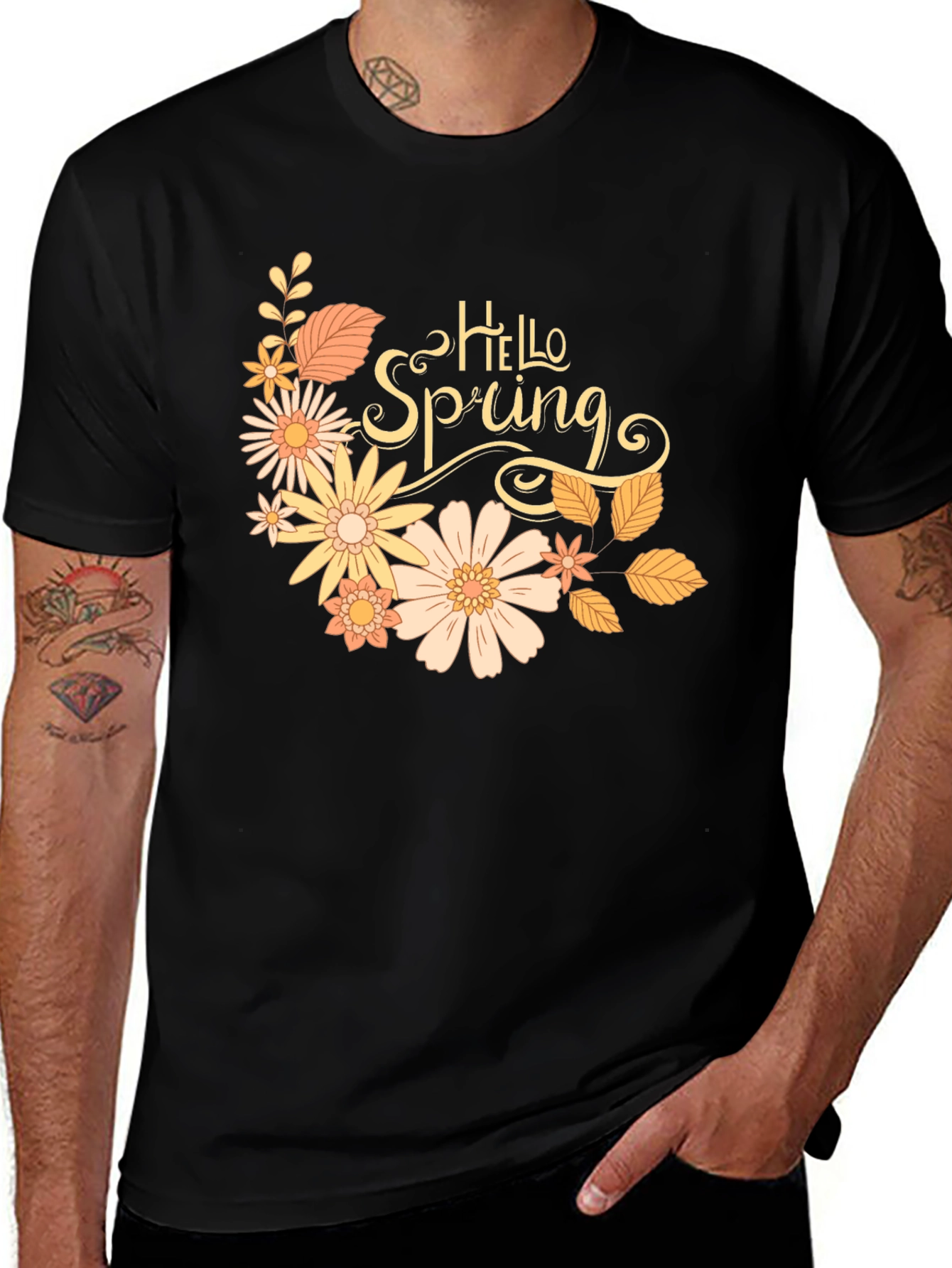 Variant 21 of Hello Spring Graphic Tee