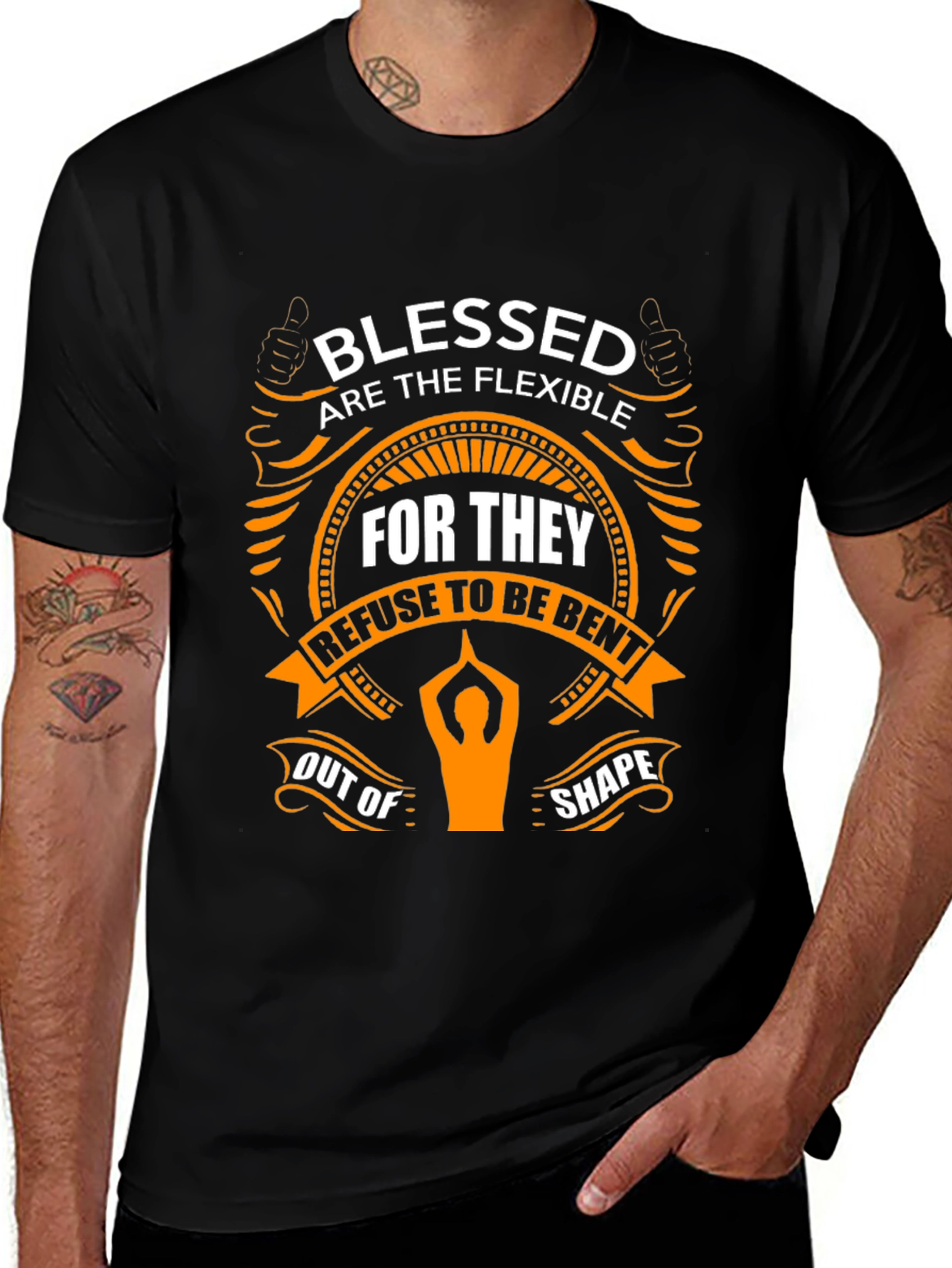 Variant 25 of Blessed are the Flexible Graphic Tee