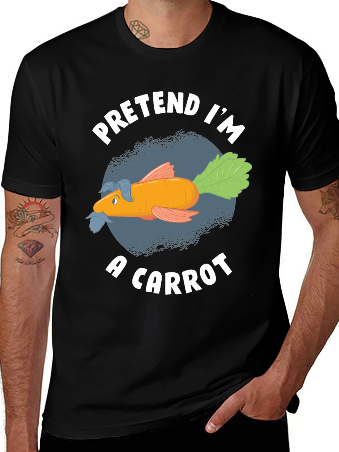 Variant 15 of Pretend I'm a Carrot Novelty T-Shirt