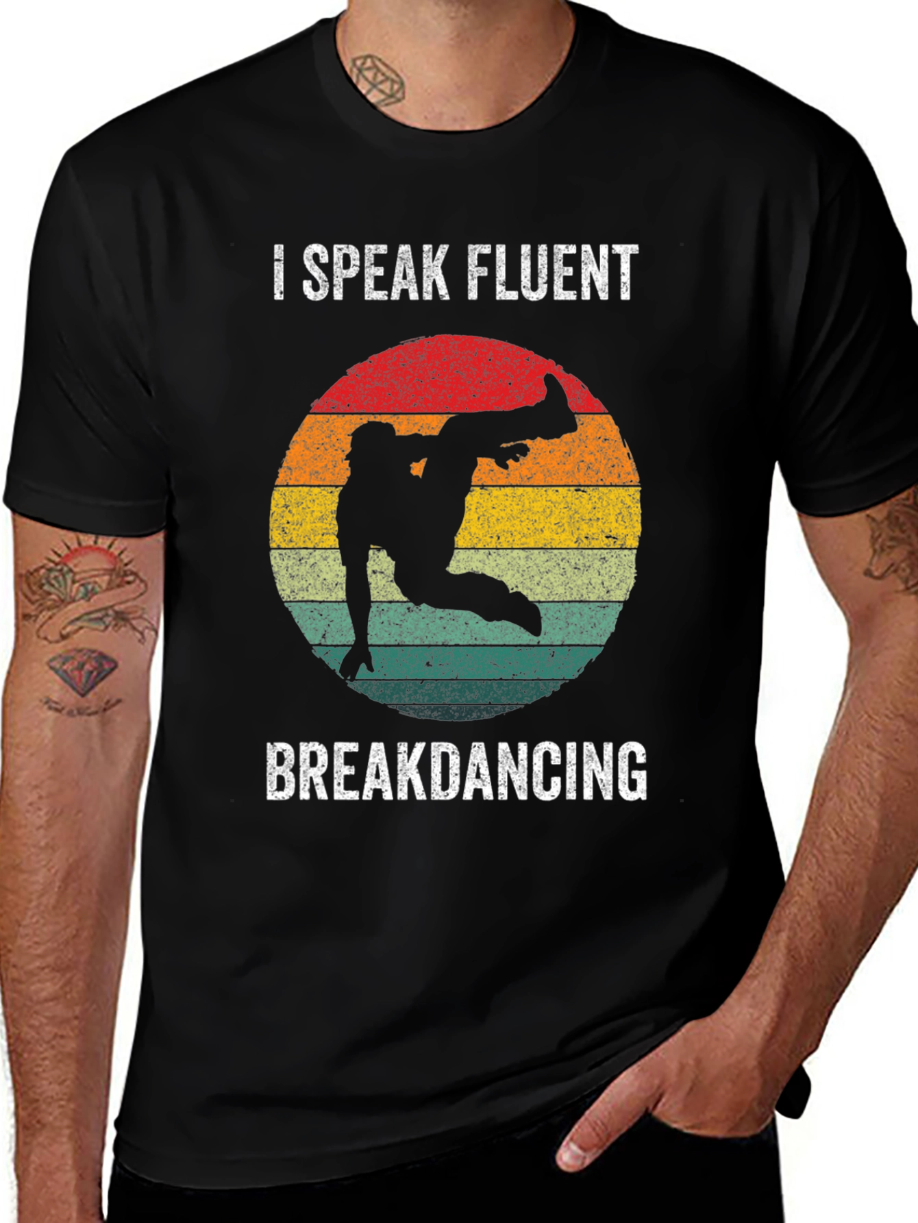 Variant 18 of I Speak Fluent Breakdancing T-Shirt