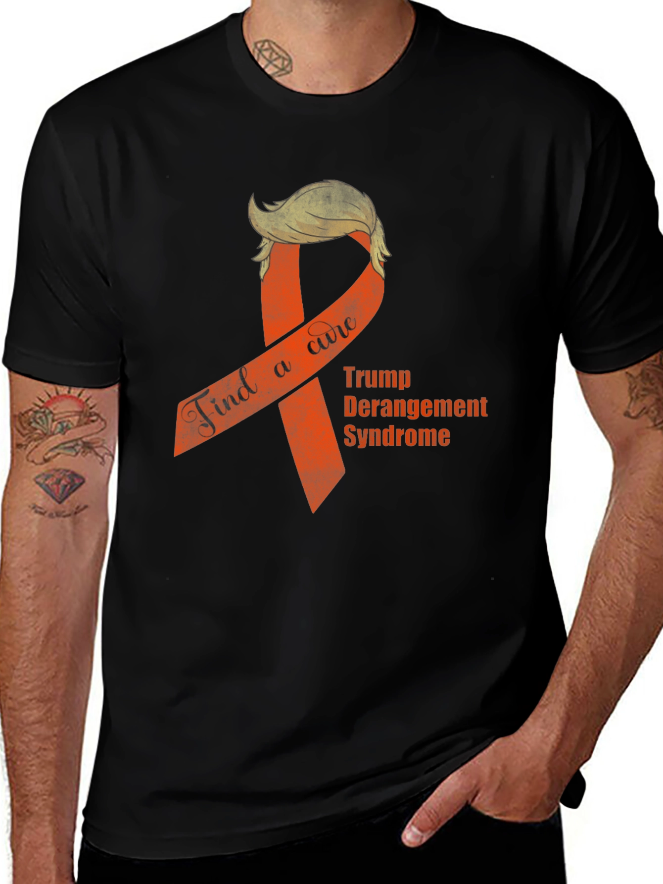 Variant 3 of Trump Derangement Syndrome Awareness T-Shirt
