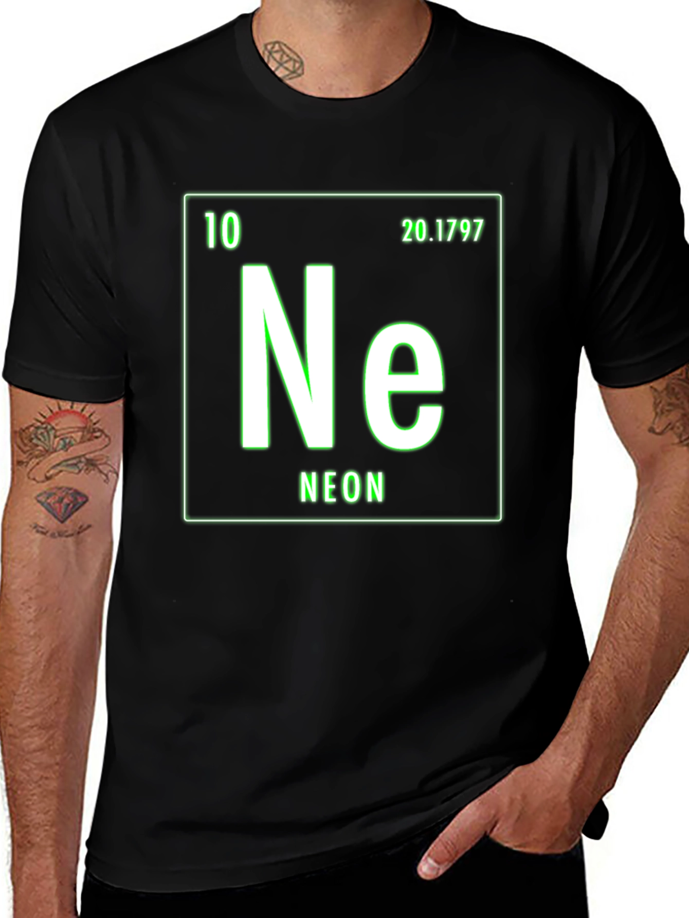 Neon Element T-Shirt - Science Geek Style